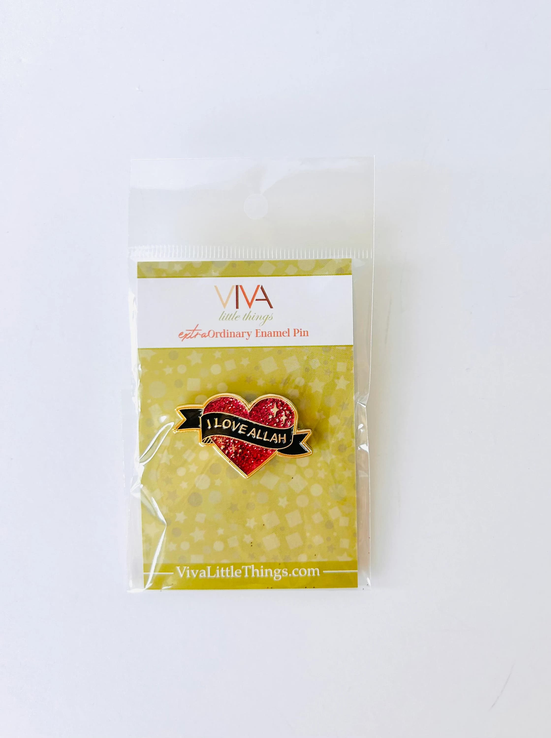 Muslim Enamel Pins Love Allah Eid Gifts Pin Eid Party favor Eid Goodie Bag Favor Ramadan Favor Muslim Goodie bag Collectible Islamic Brooch - image 5