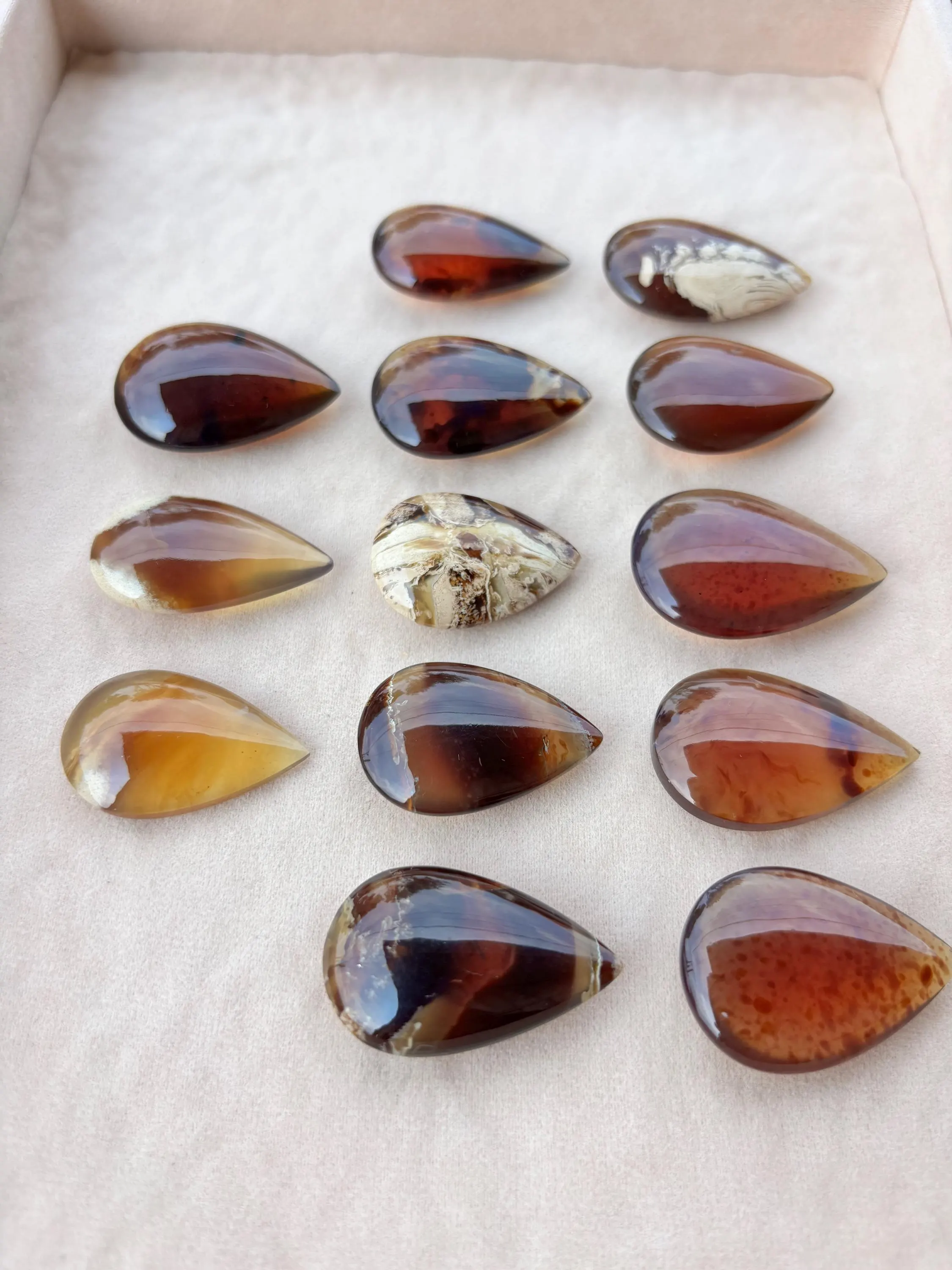 Natural Amber Teardrop Pendant | Genuine Gemstone Jewelry | Elegant Statement Piece - image 5