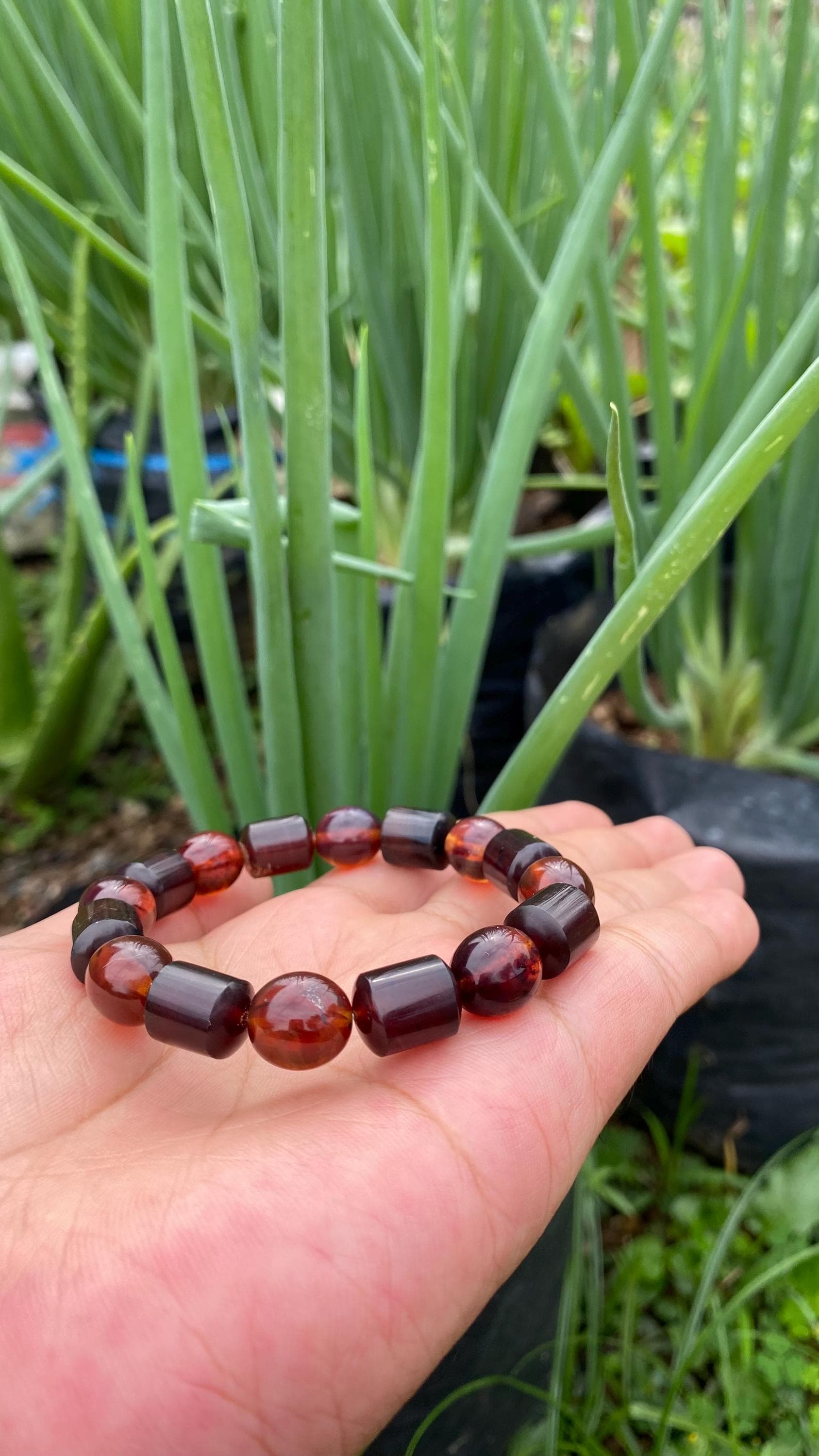 Sumatran Amber Bracelet – Natural Fossil Resin – Handcrafted Healing Gemstone Jewelry - image 5