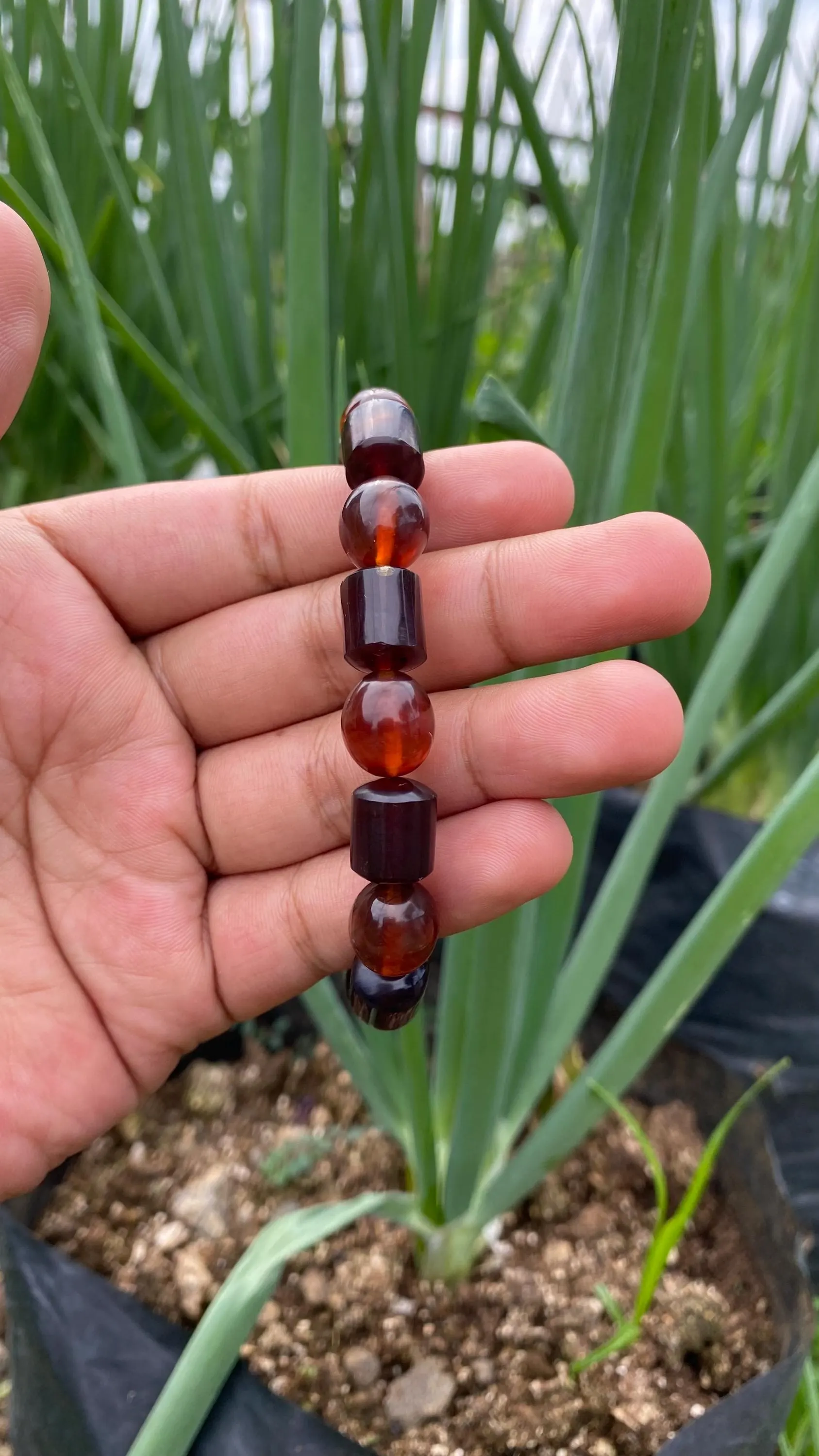 Sumatran Amber Bracelet – Natural Fossil Resin – Handcrafted Healing Gemstone Jewelry - image 4
