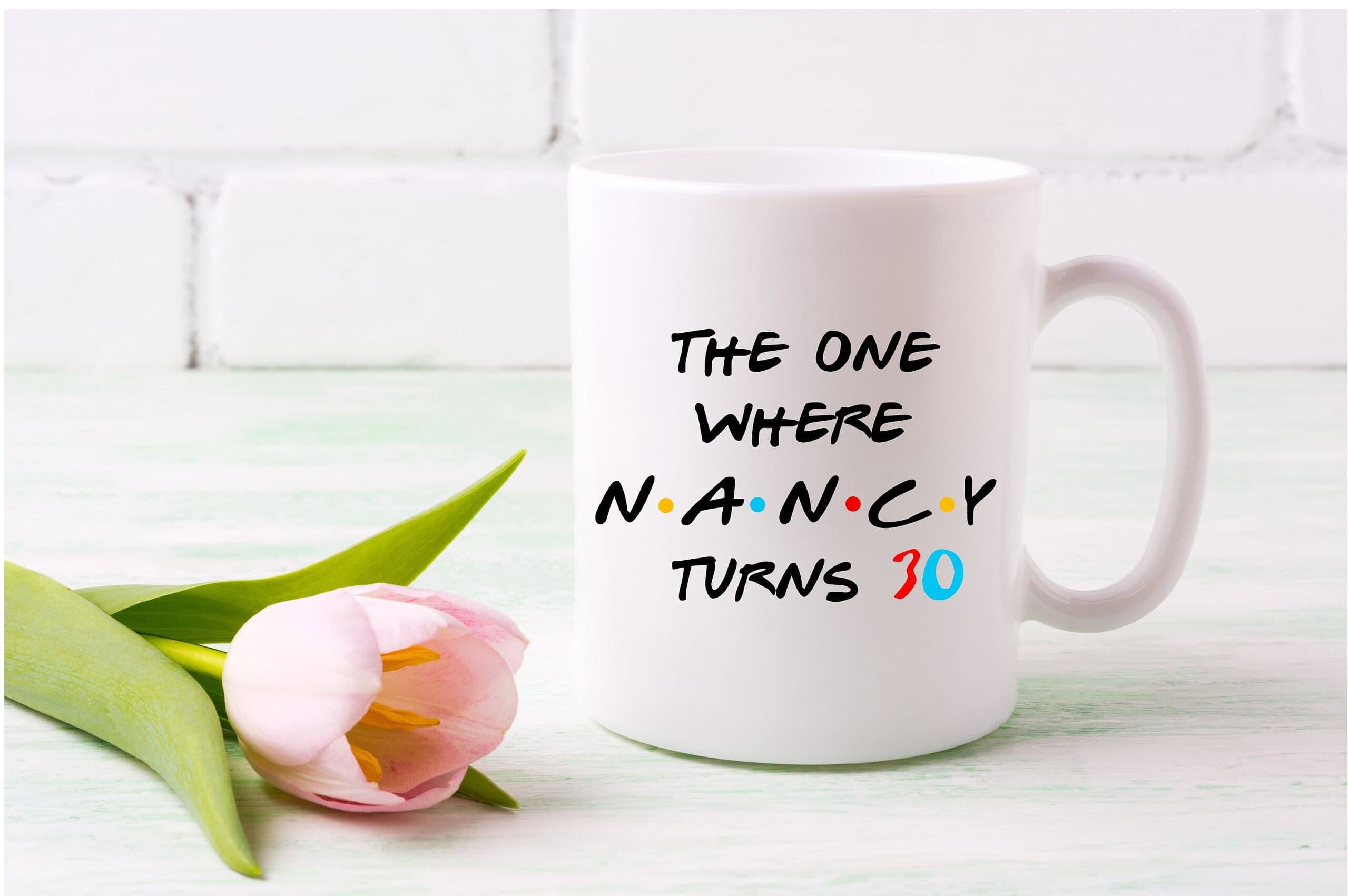 Friends TV Show Mug: Personalized Birthday Gift