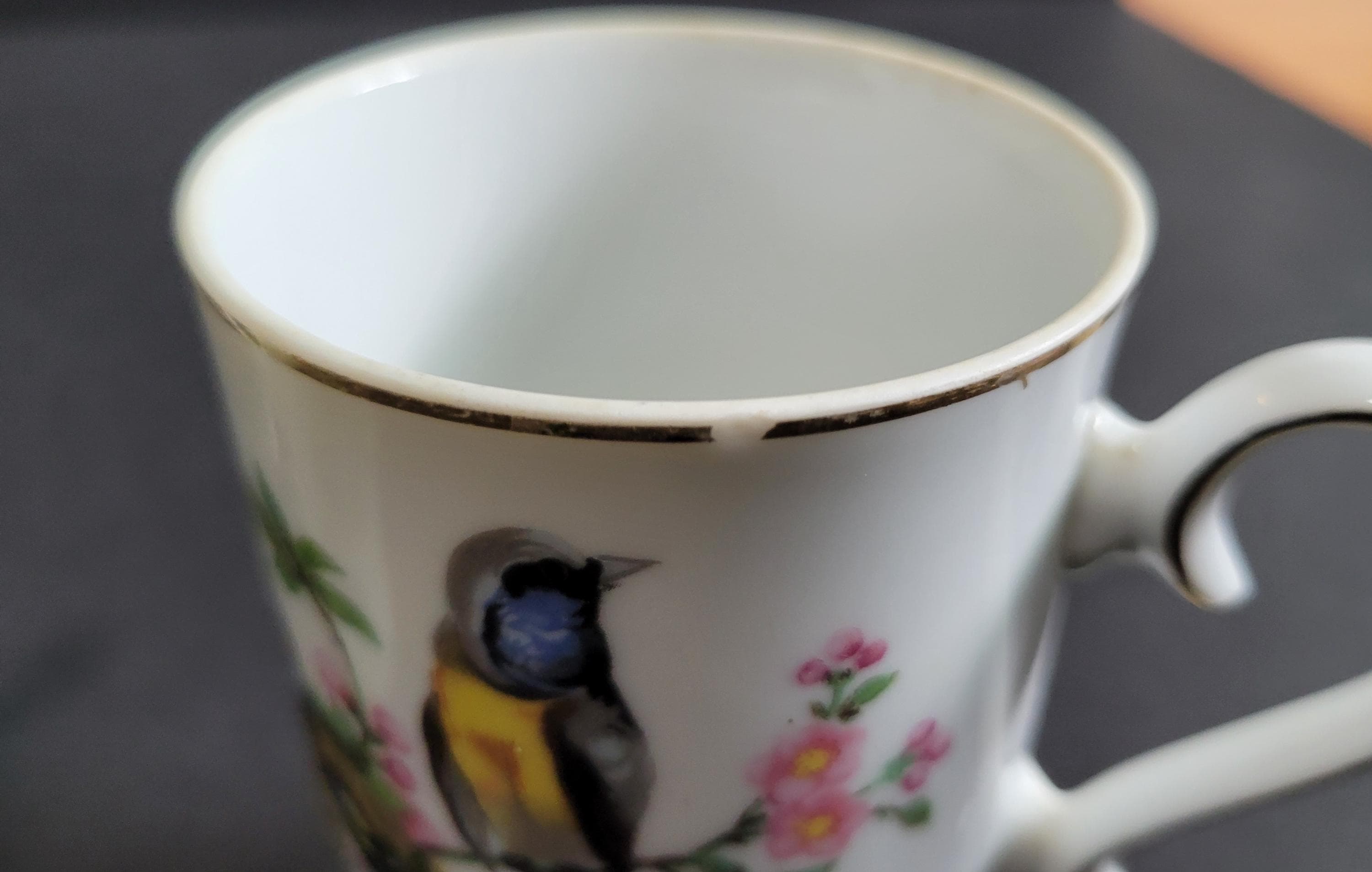 Vintage Royal Crown Arnart Mugs Love Bird - image 4