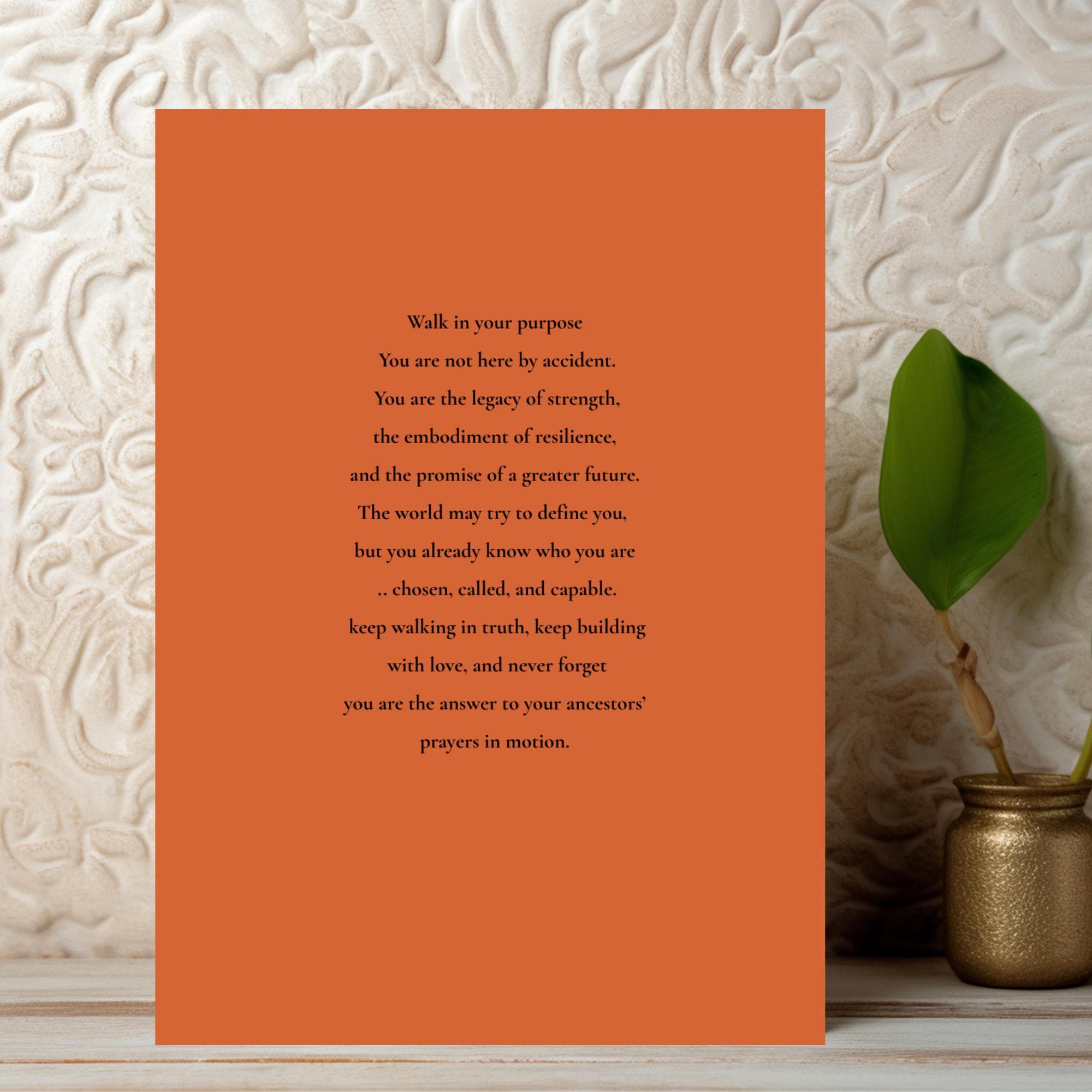 Inspirational Greeting Cards: African American, Self-Esteem - image 3