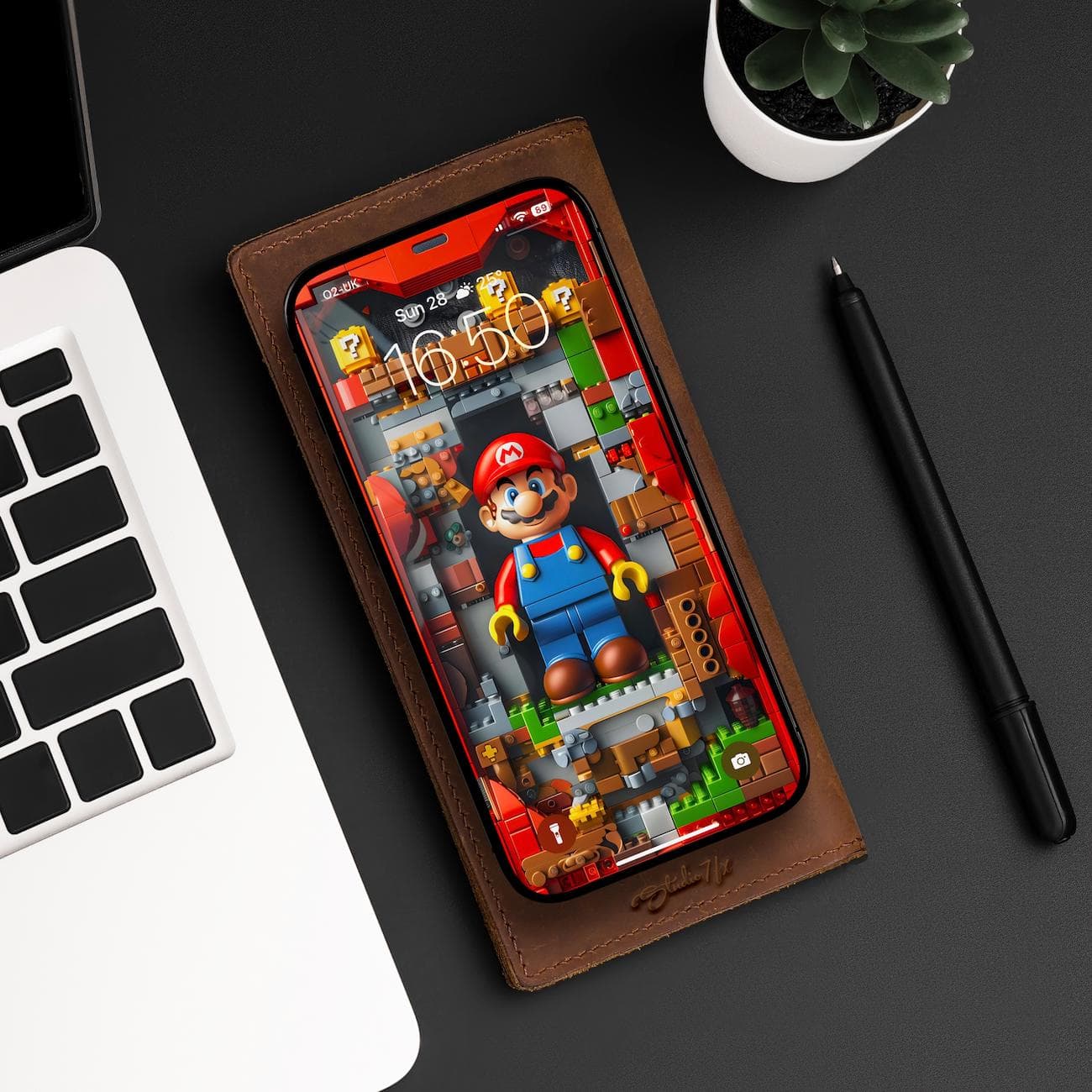 LEGO Super Mario iPhone Wallpaper | Mobile Phone Wallpaper | iOS LockScreen Wallpaper | Cellphone Wallpaper | 0355