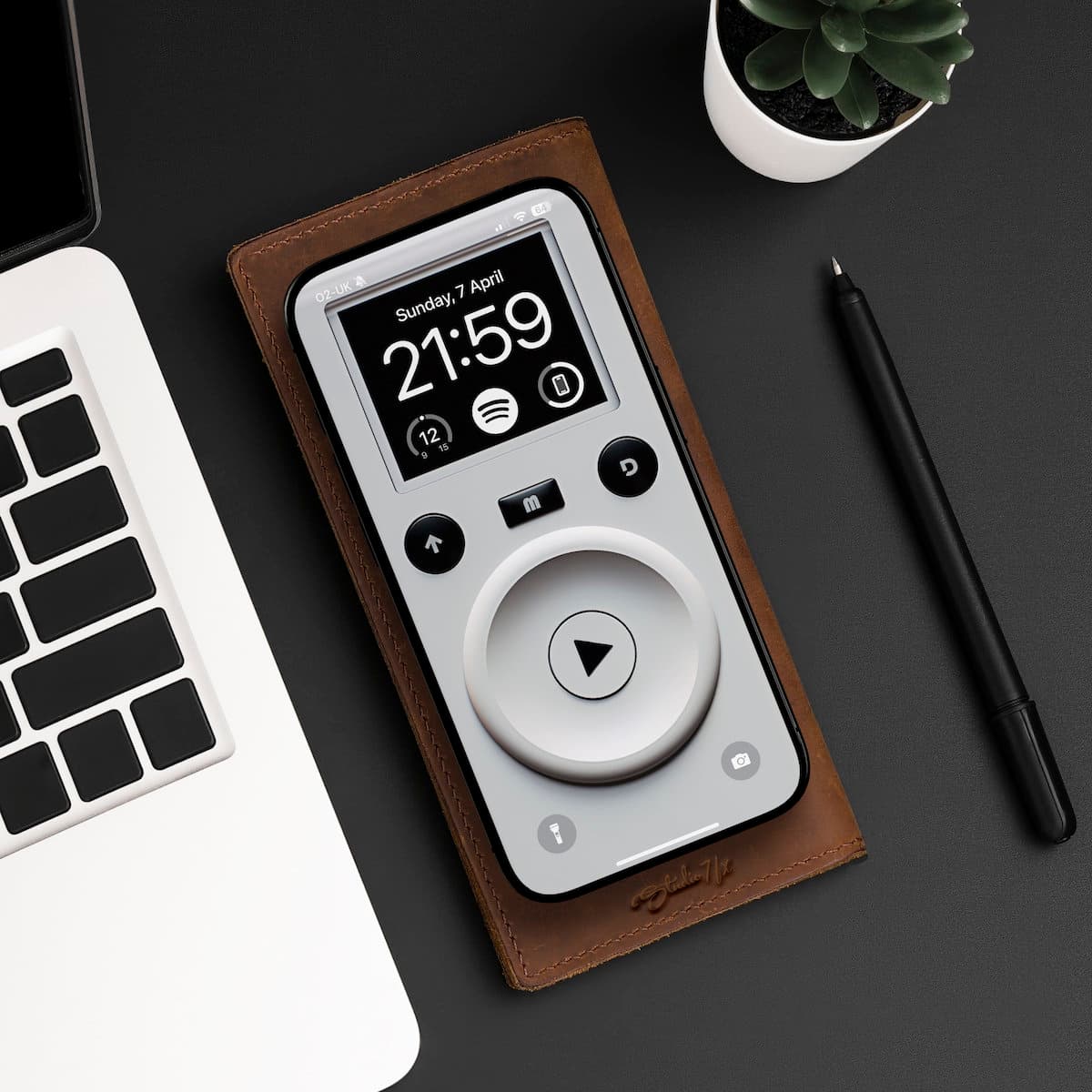 MP3 Player iPhone Wallpaper | Mobile Phone Wallpaper | iOS LockScreen Wallpaper | Cellphone Wallpaper | Digital Art | 0253