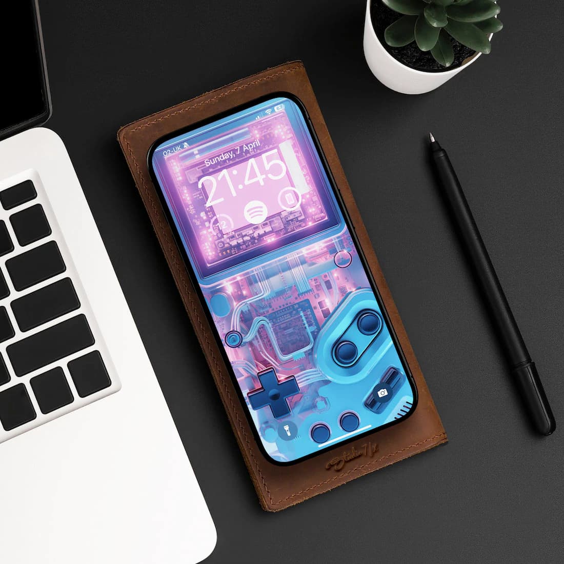 GameBoy iPhone Wallpaper | Gaming Concept | Mobile Phone Wallpaper | iOS LockScreen Wallpaper | Cellphone Wallpaper | Digital Art | 0244