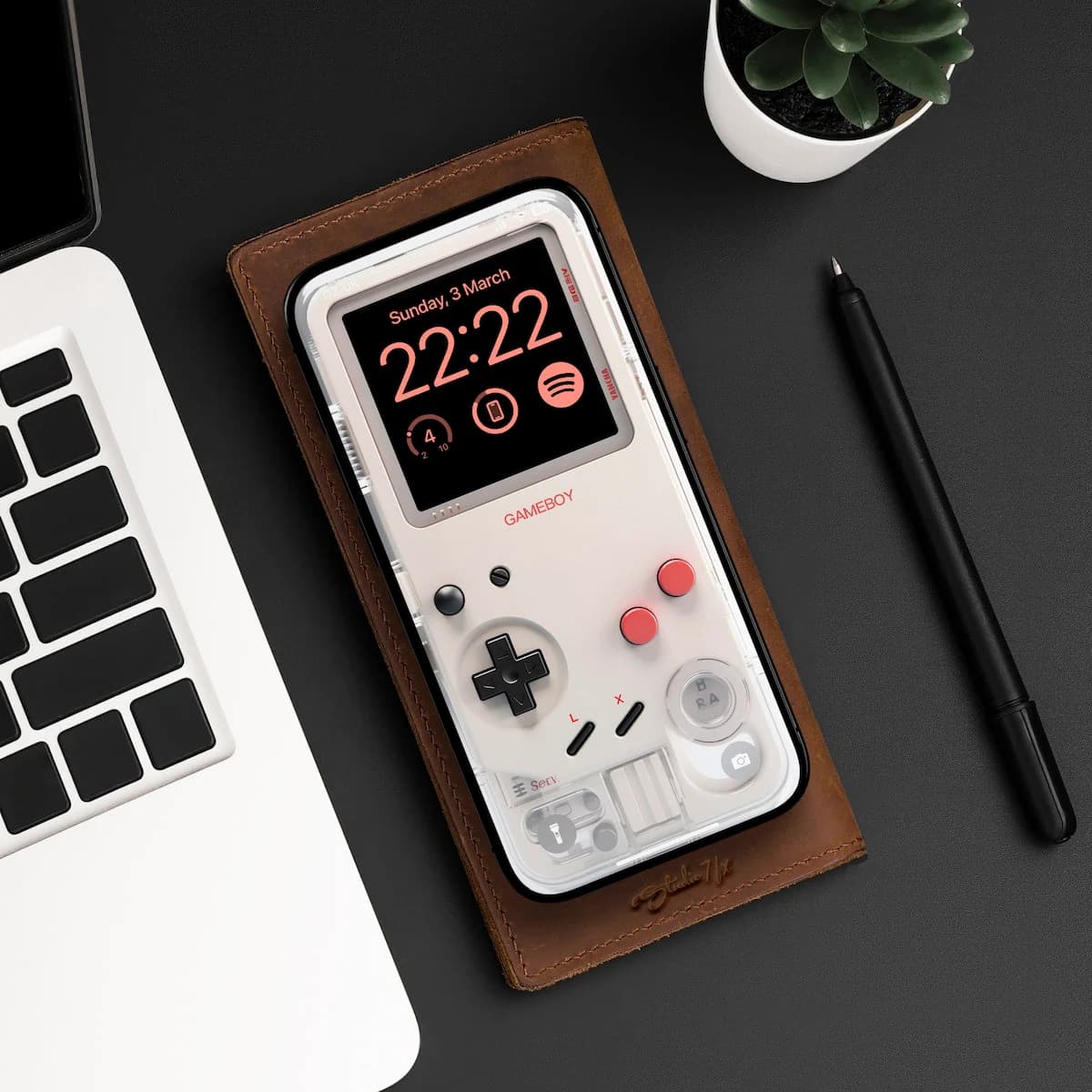 Retro GameBoy iPhone Wallpaper Concept Design | Mobile Phone Wallpaper | iOS LockScreen Wallpaper | Cellphone Wallpaper | Gift | 0225