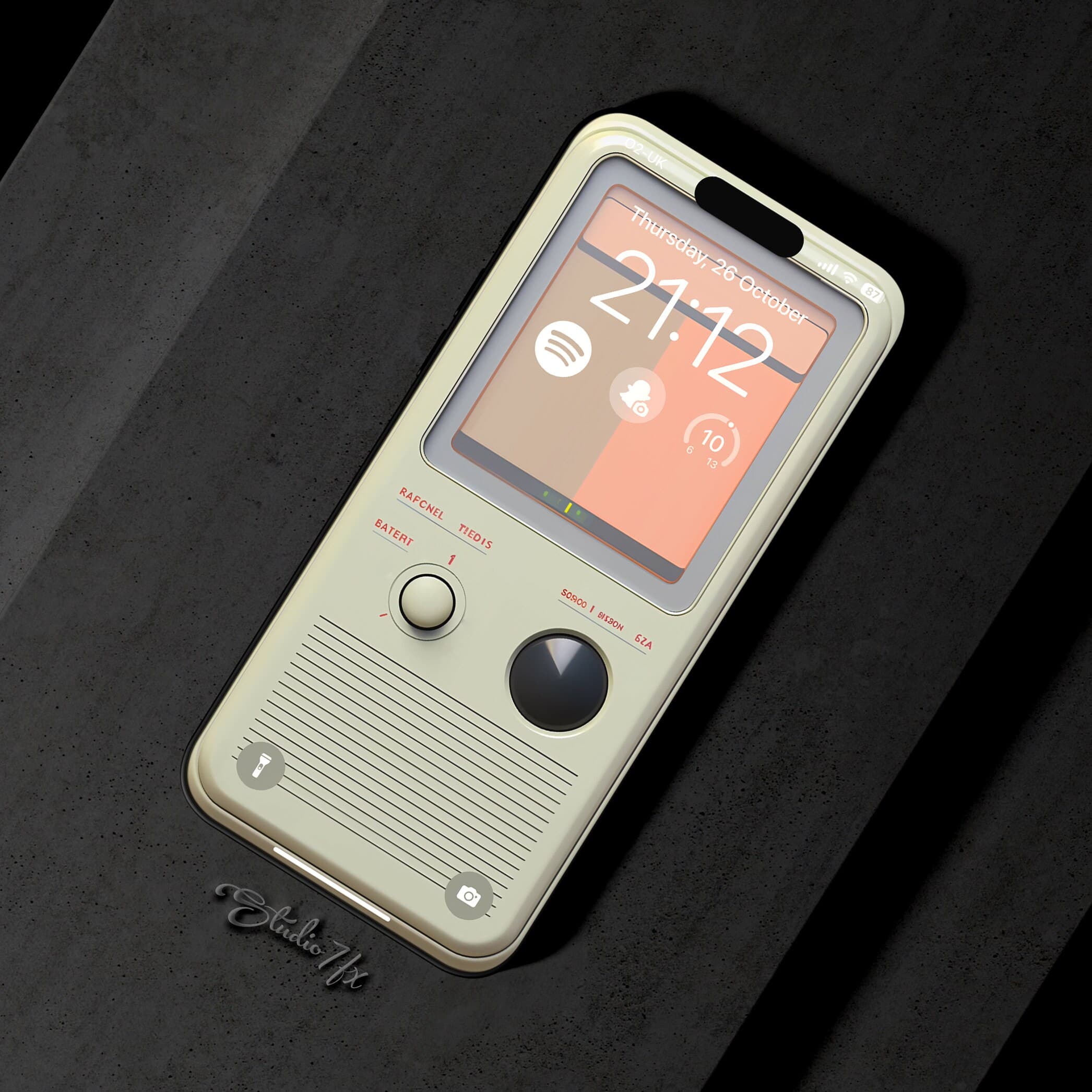 Retro Radio Player Device iPhone Wallpaper | Mobile Phone Wallpaper | iOS Wallpaper | LockScreen Wallpaper |Cellphone Wallpaper | 0013 - image 3