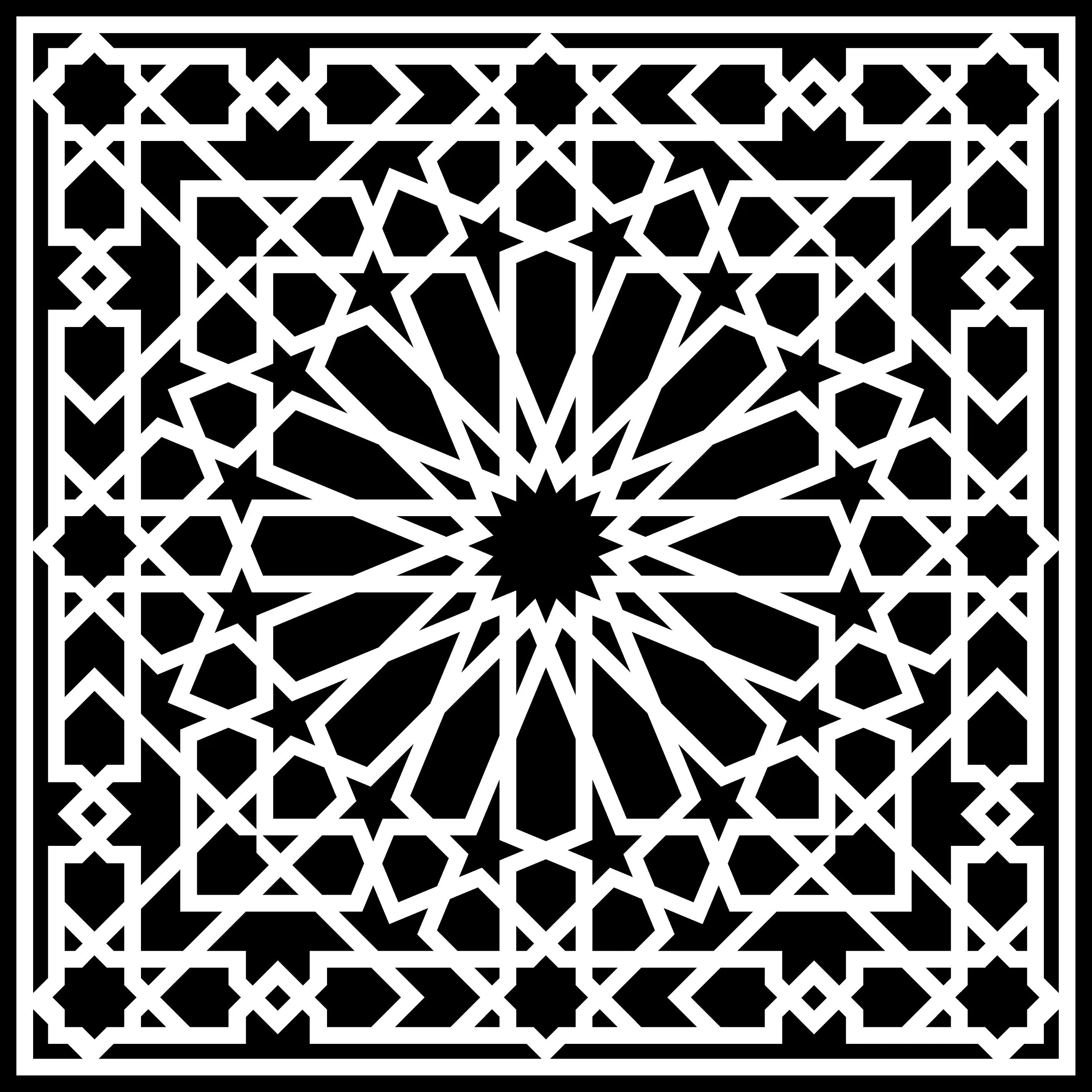 Moorish Rosette Islamic Geometry Art Print | Elegant Home Decor - image 5