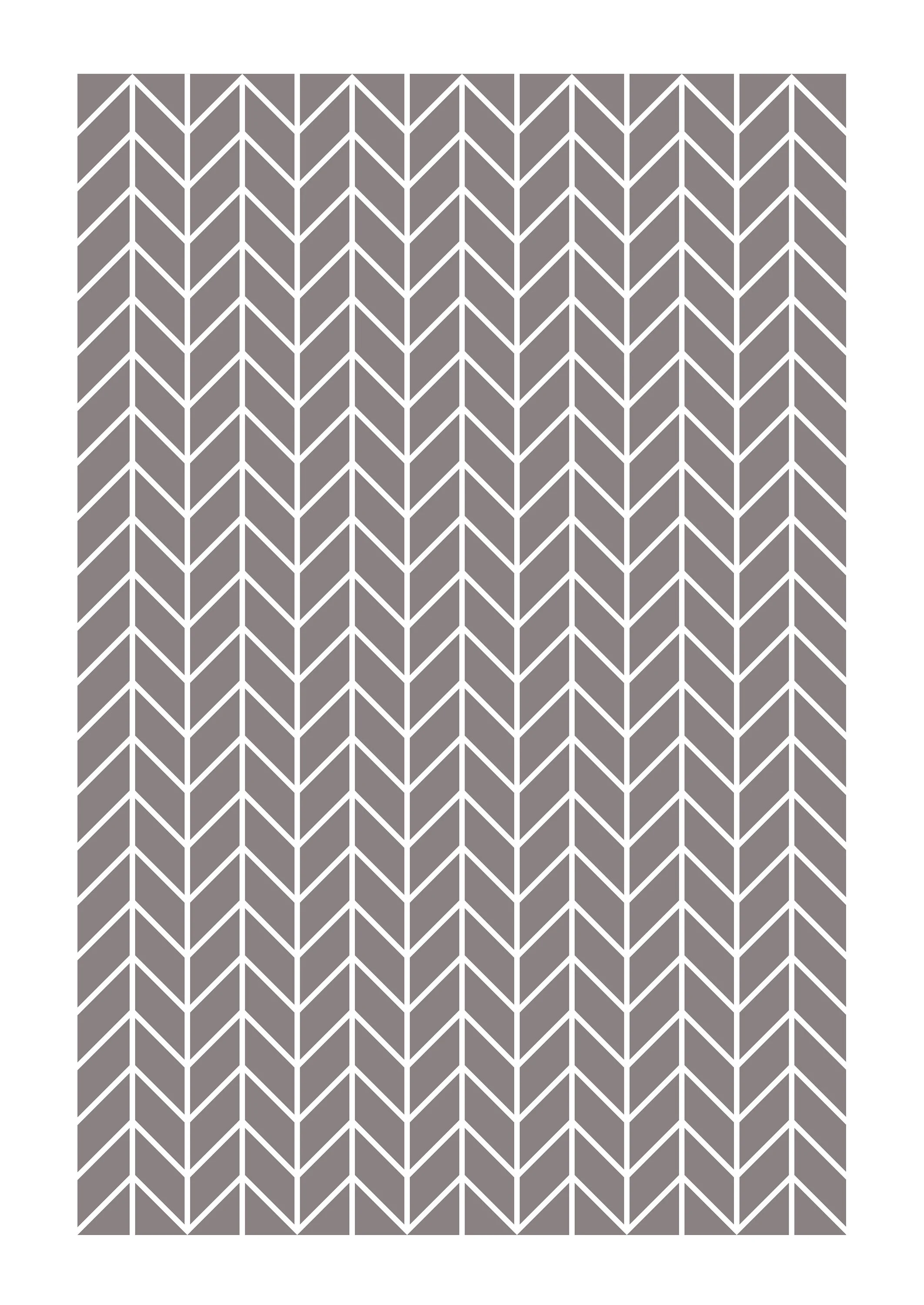 Geometric Diamonds Art Print | Monochrome Abstract Poster - image 3