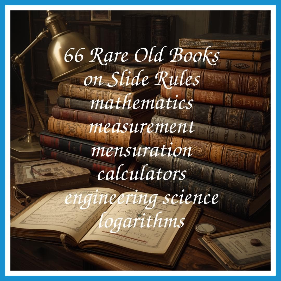 66 Rare Old Books on Slide Rules Mathematics Measurement Mensuration Calculators Engineering Science Collection | Size 759.0 MB - image 2