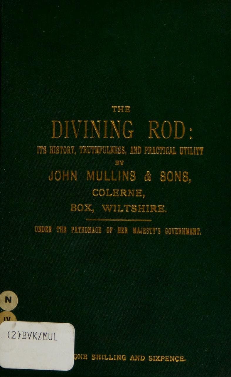 21 Rare Old Books on Dowsing And Water Divining Witching Rods Water Witching Pendulum Map Dowsing Collection | Size 190.8 MB - image 4