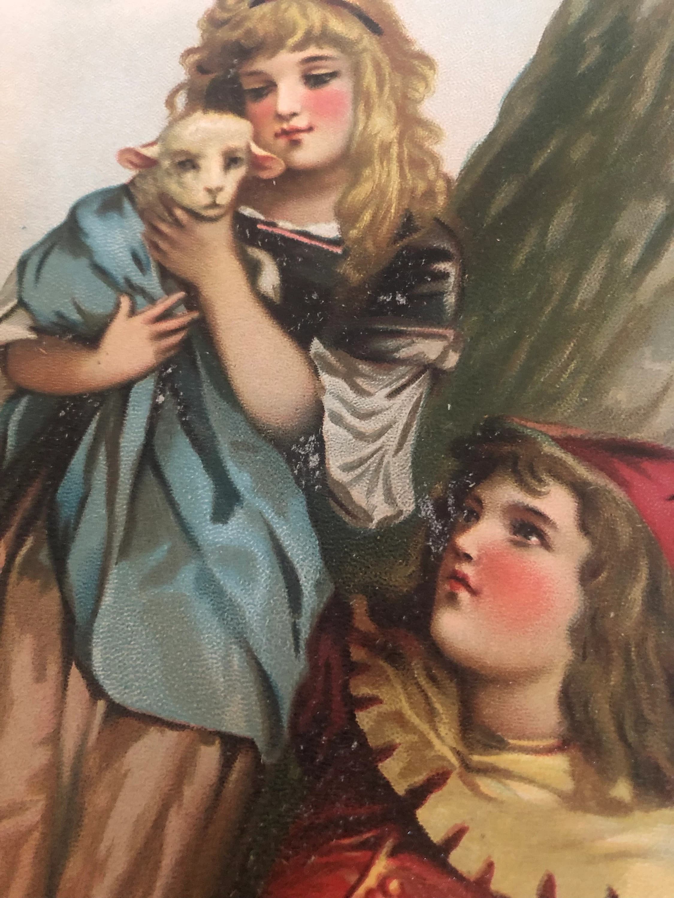 Vintage Shakespeare Prints, Rosalind & Prince Florizel, 1880s Pair - image 5