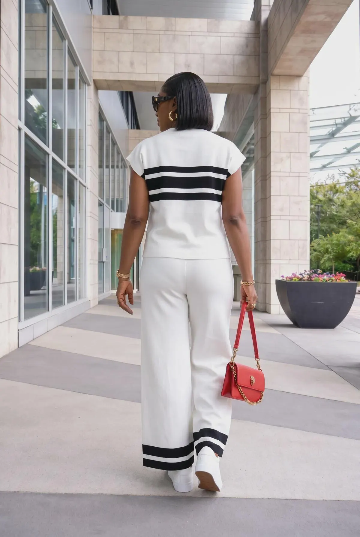 Tilly 2pc Knit Set - White - image 3