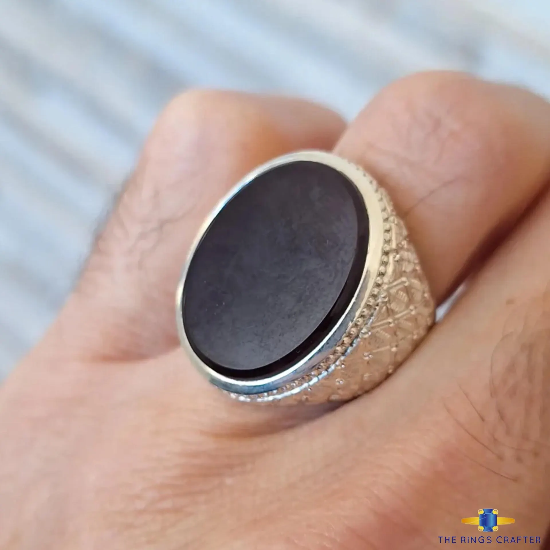 Natural Yemeni Aqeeq Ring, Shefat Al Abad Habshi Kabidi Aqeeq, Yemeni Aqeeq Blood Color Under Light, Handmade Red Yemeni Agate Silver Ring - image 4