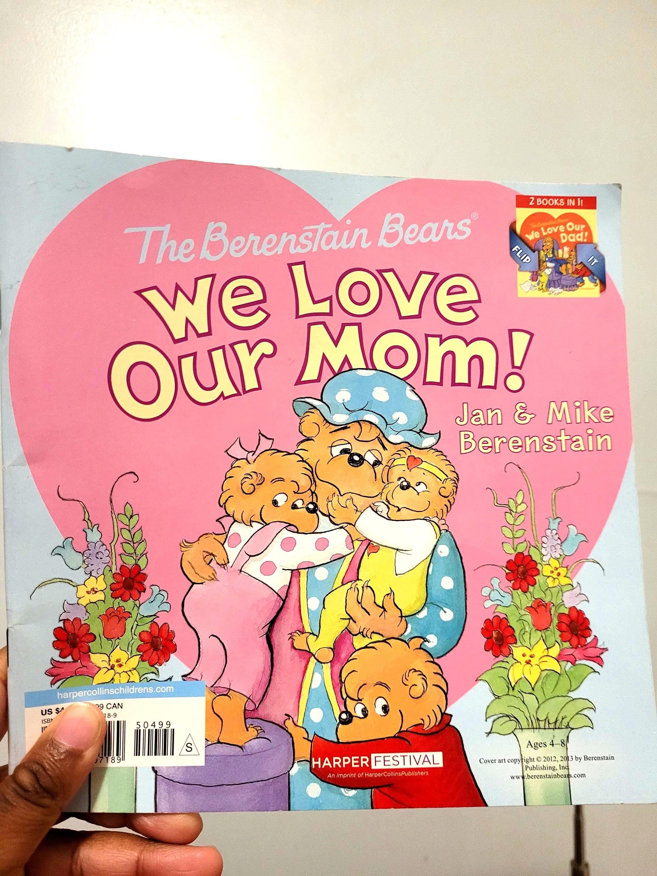 Berenstain Bears We Love Our Mom Dad Lift-the-Flap Book (2000s) - image 3