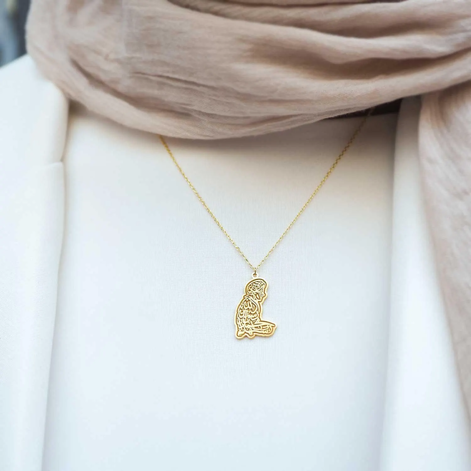 Kalima Shahada Written Silver Necklace, 925 Sterling Silver, Islamic Jewelry, Muslim Necklace, Islamic Gifts, Arabic Calligraphy Pendant - image 4