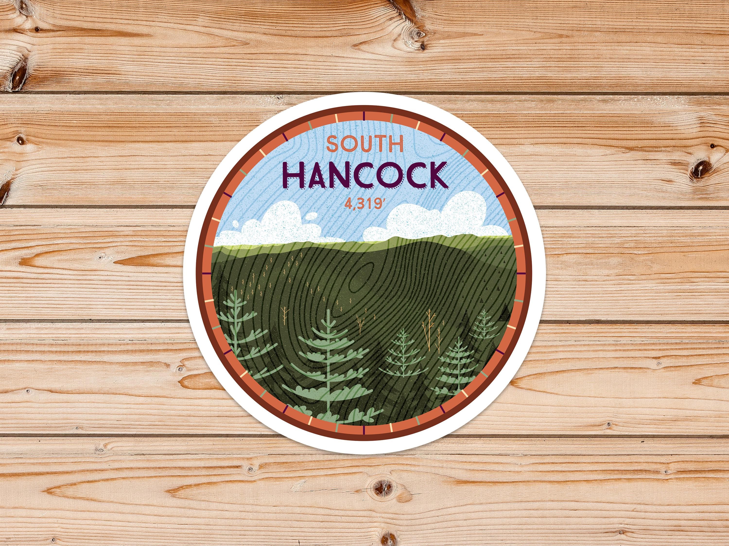 South Hancock Mountain Sticker or Magnet: NH 4000 Footer Hiking Gift - image 4