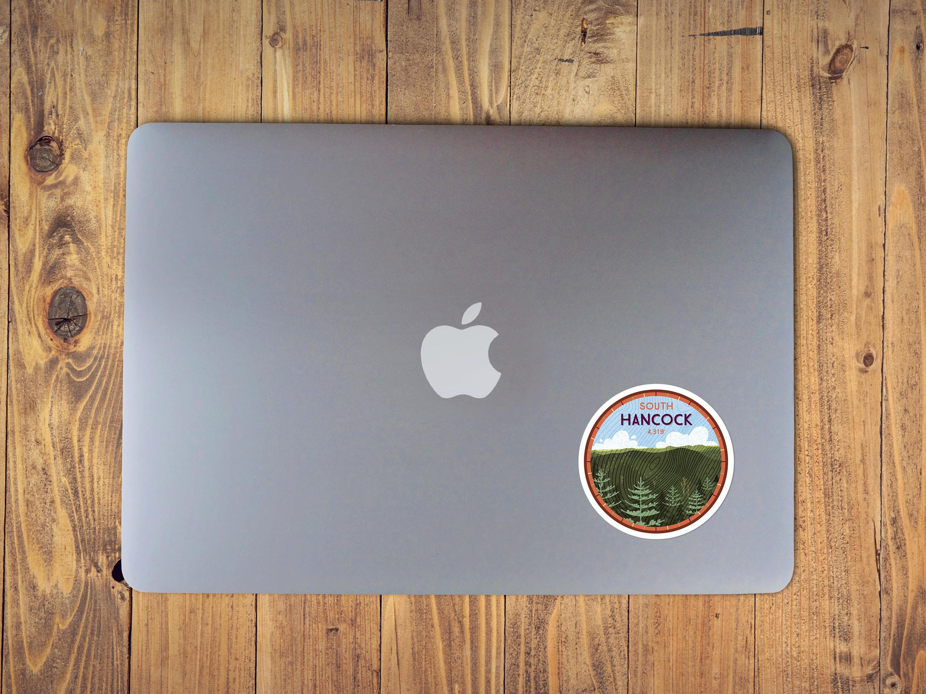 South Hancock Mountain Sticker or Magnet: NH 4000 Footer Hiking Gift - image 3