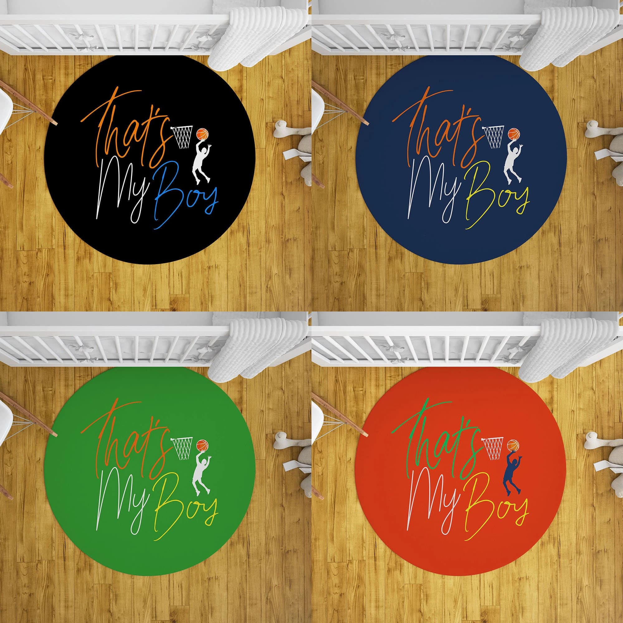 Thats my boy rug, basketball rug, basketball decor rug, gift for him, kids room rug, basketball gift, custom rug,teen rug,custom logo rug