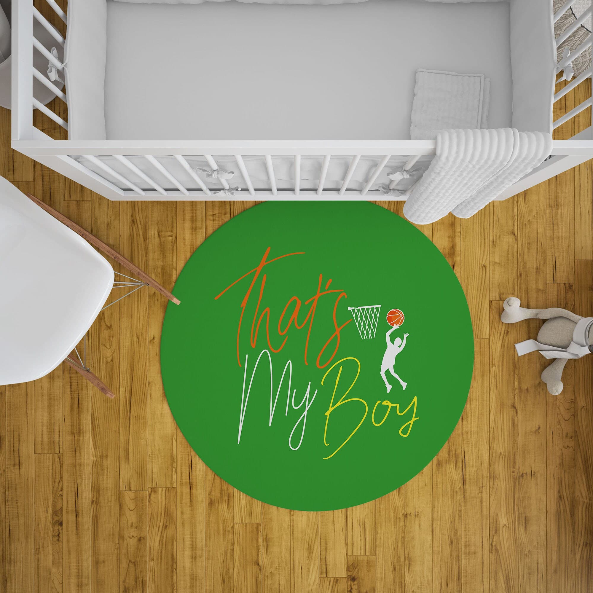 Thats my boy rug, basketball rug, basketball decor rug, gift for him, kids room rug, basketball gift, custom rug,teen rug,custom logo rug - image 4