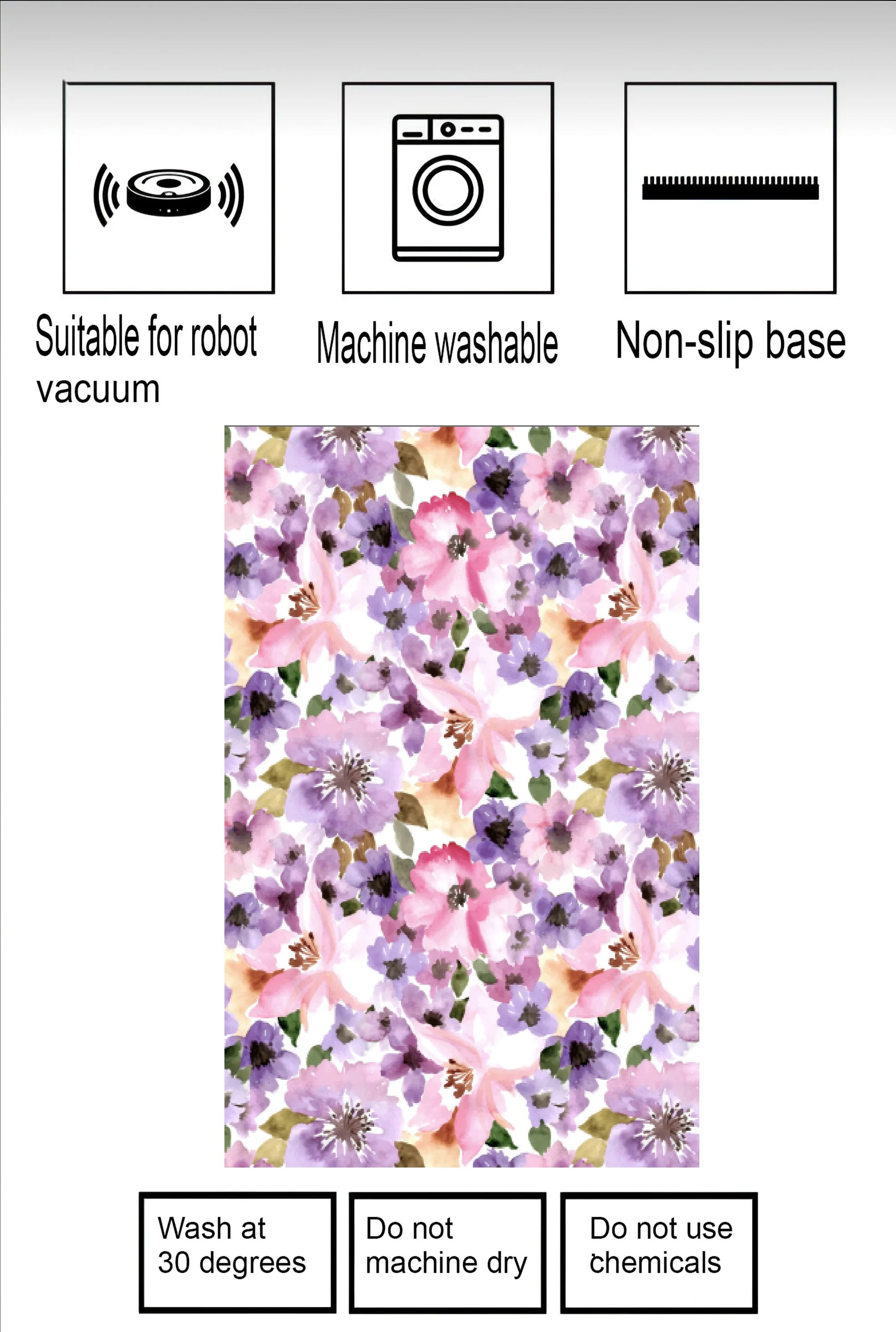 Flower Rug,fluffy flower Rug,Shaggy Rug Flower Shaped Rug,Brown Flower Rug Flower Mat, flower Bathroom Mat,Flower Area Rug - image 4