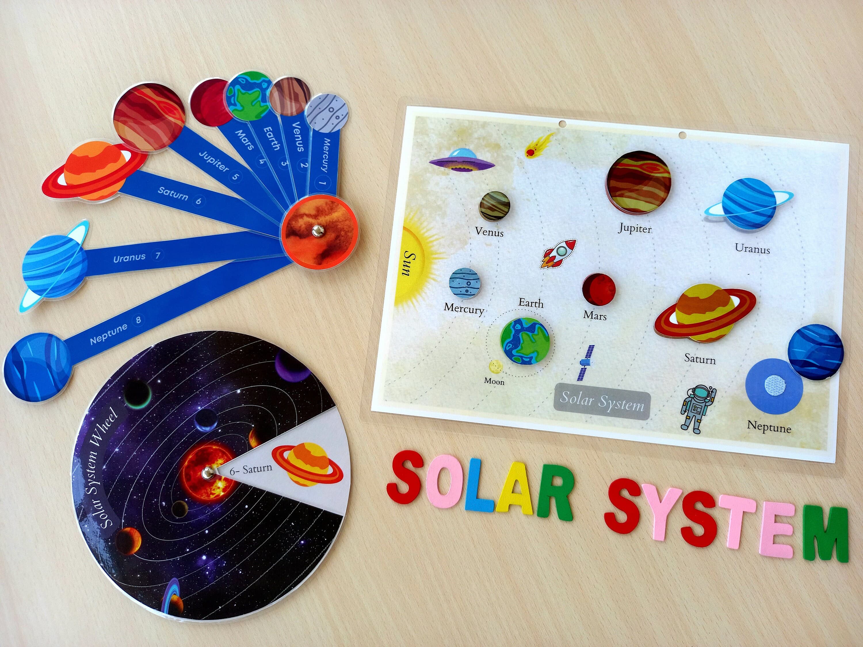 Solar System Busy Book, Space Printable Busy Book, Preschool activities, Moon Phases, Kindergarten Learning Binder, Homeschool Resources