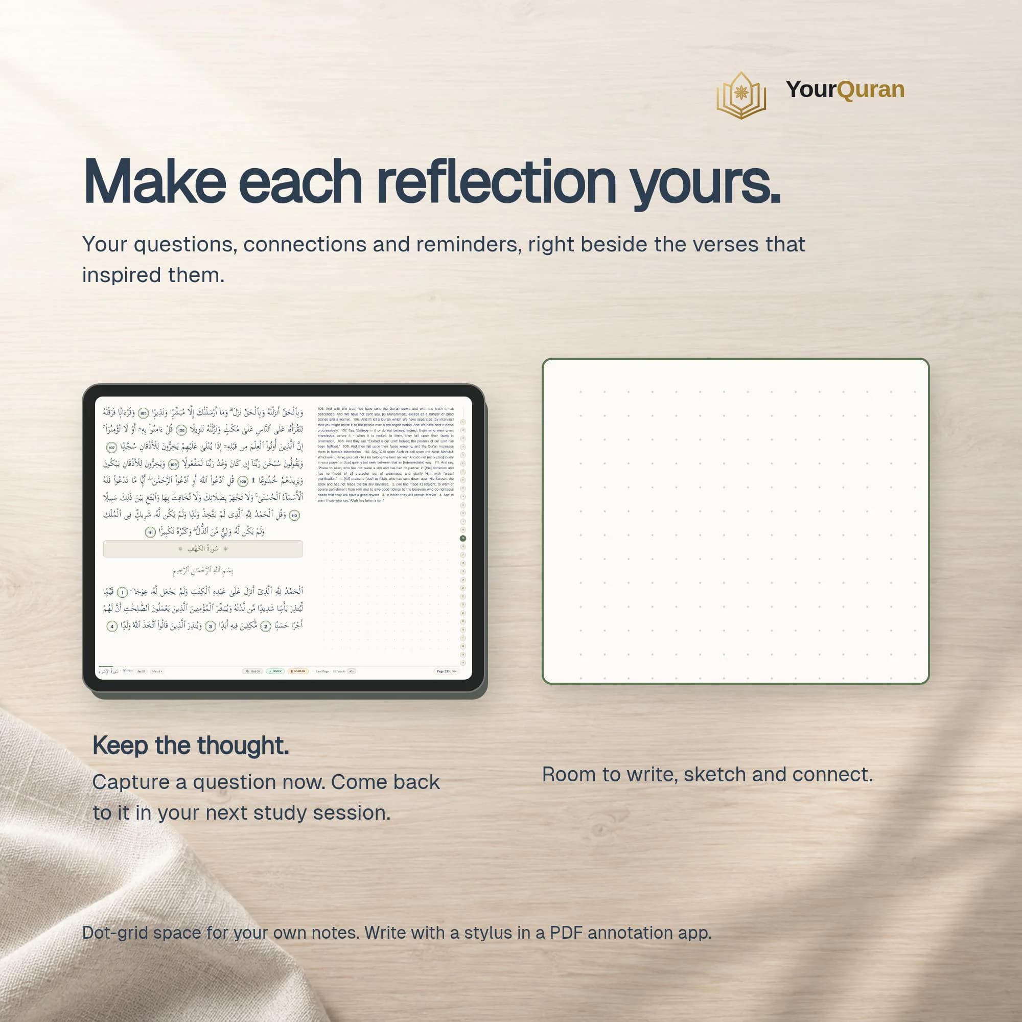 Reyhan Quran Study Companion β Arabic, English Translation, Notes (Digital PDF) - image 5
