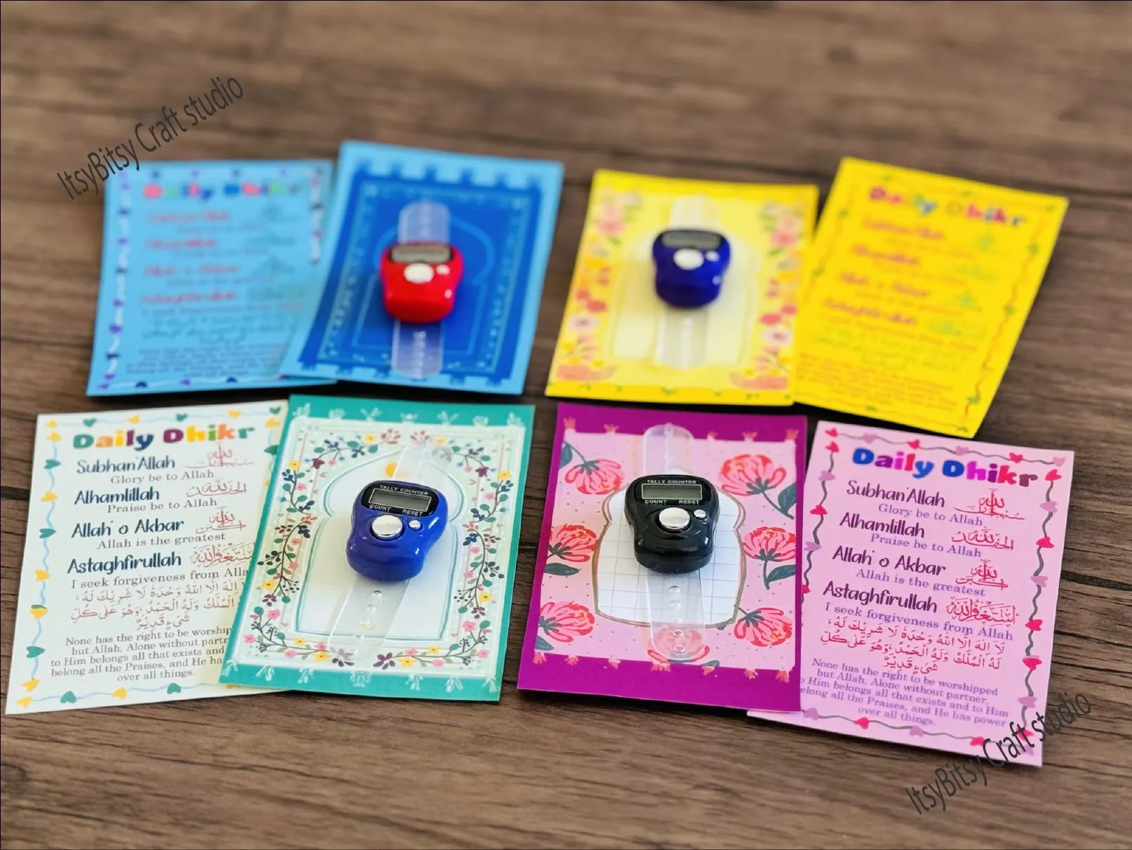 Muslim kids favors
Muslim school favors
Daily Duas
Daily Dua card
Daily Dhikr card
Muslim dua card
Muslim Dua gift
Tasbeeh gift for everyone
Eid gift
Gift for $5
Ameen favors
Bismillah favors
First roza favors
ROza Khushai favors