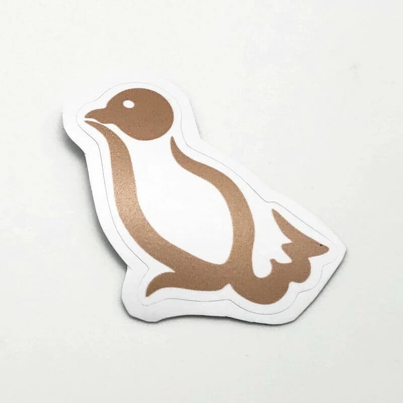 Salaam Dove Sticker | Arabic Calligraphy | Dove Typography | Islamic Sticker | Laptop Decal | Water Bottle Sticker | Four Finish Options - image 5