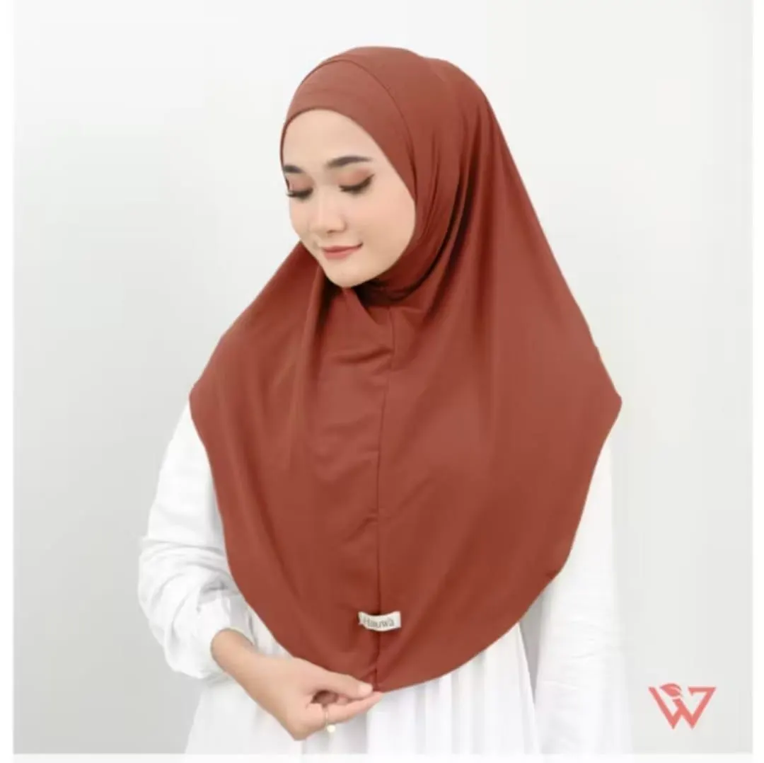 Instant jersey hijab for muslimah-easy and chic khimar for daily use