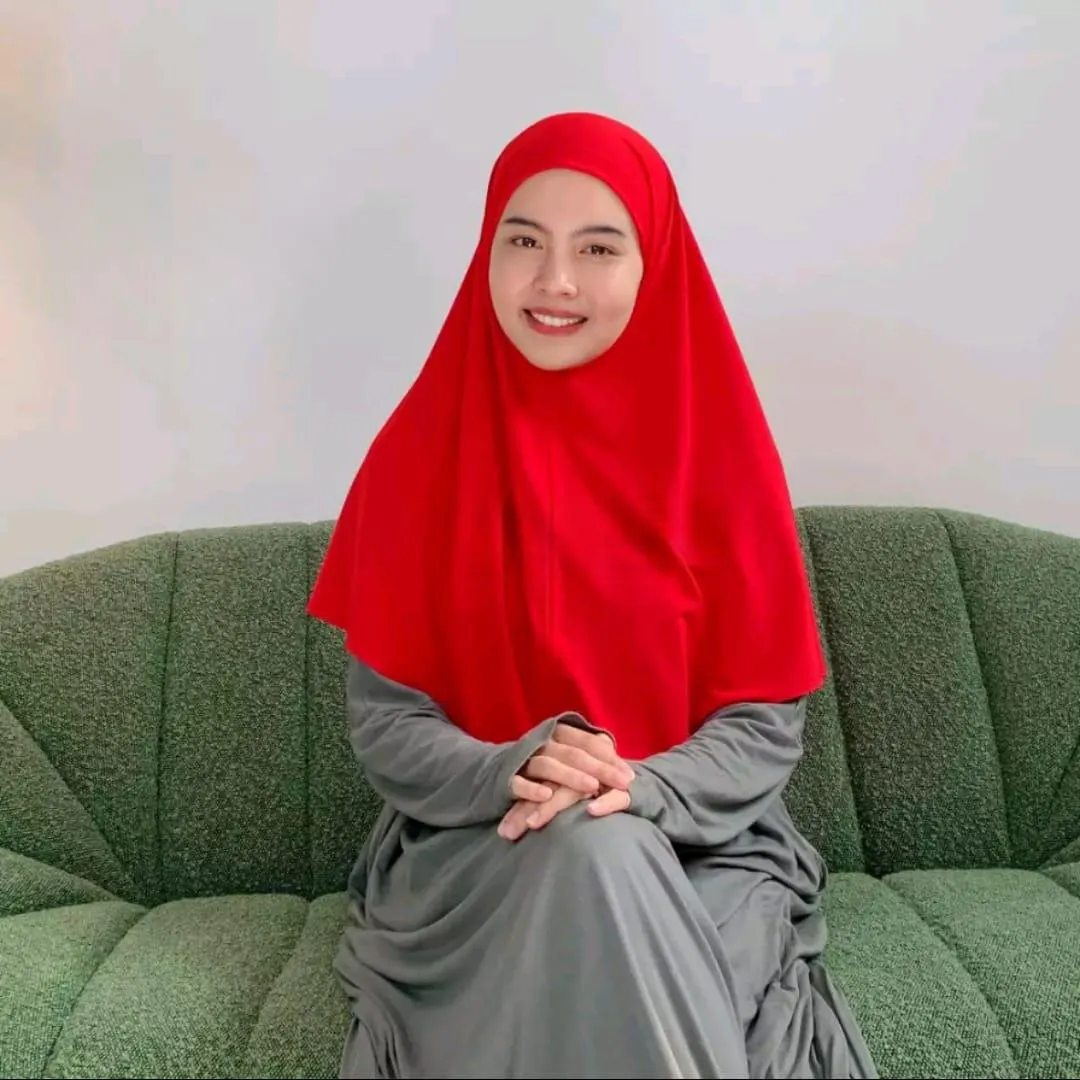 Buy one get one free Jersey Khimar Hijab / Daily Wear Muslimah Head Cover - image 4