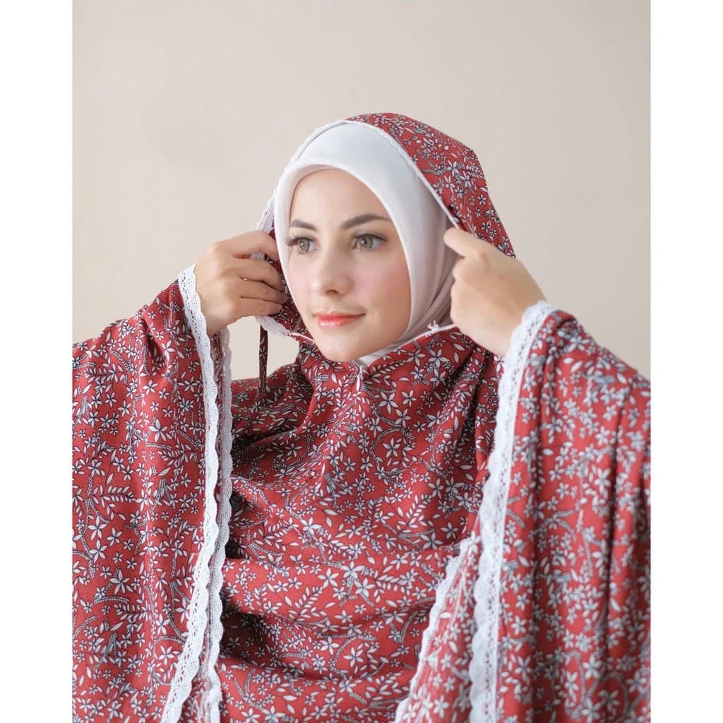 Islamic prayer dress cotton hijab muslim women - image 5