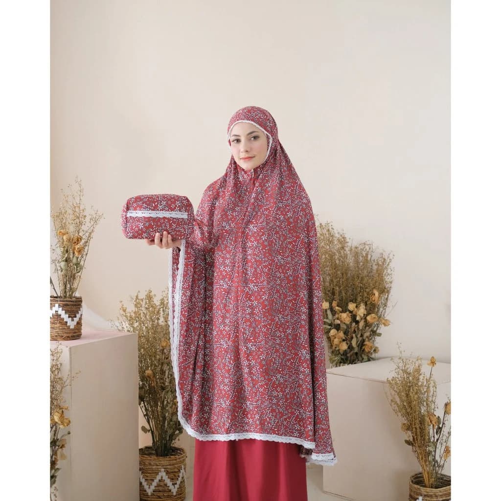 Islamic prayer dress cotton hijab muslim women - image 4