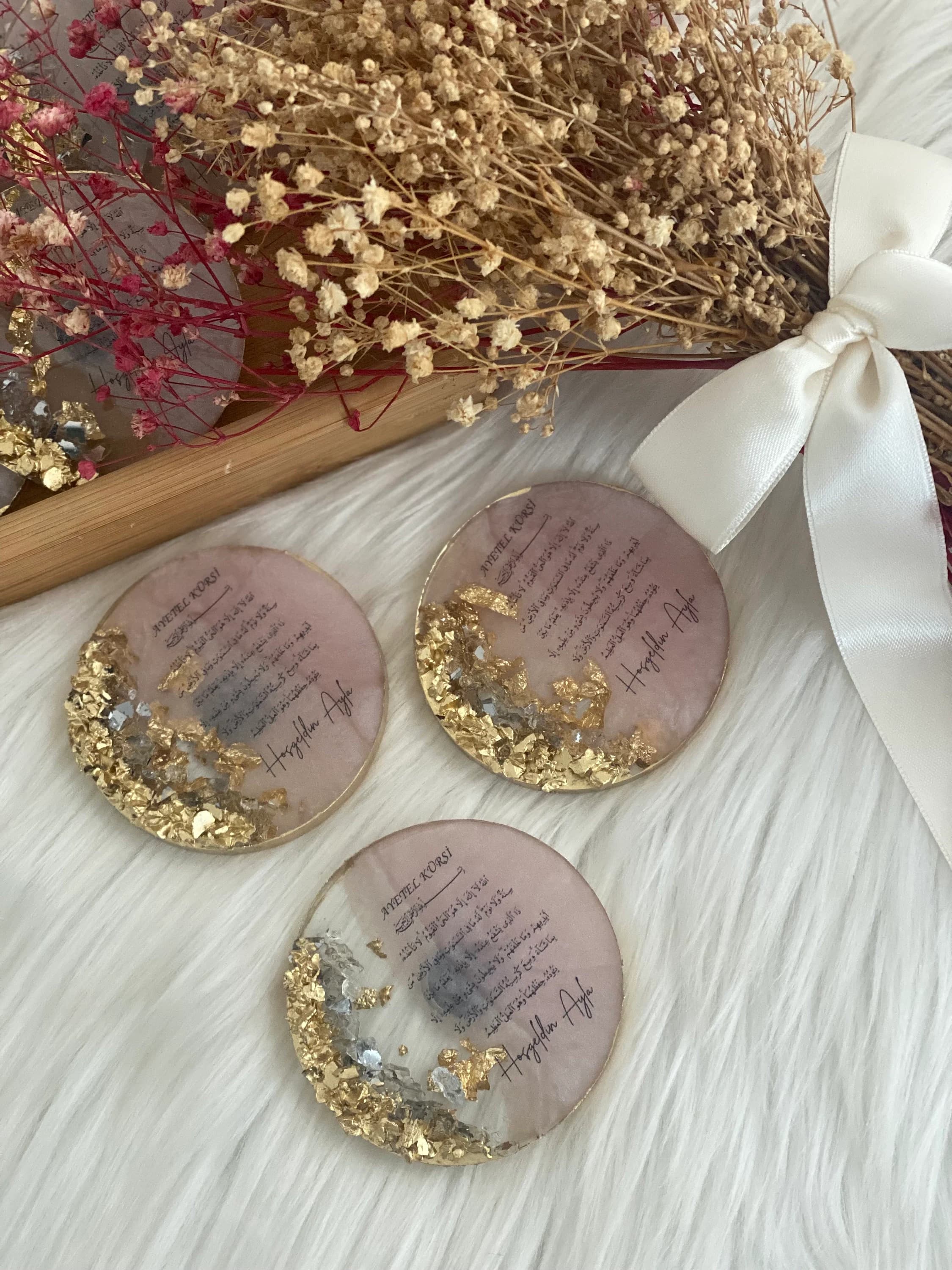 Wedding Magnet, Wedding Favors, Epoxy Magnet, Engagement Favors,Epoxy Magnet, Anniversary Favors,Islamic Wedding Nikah Favor - image 3