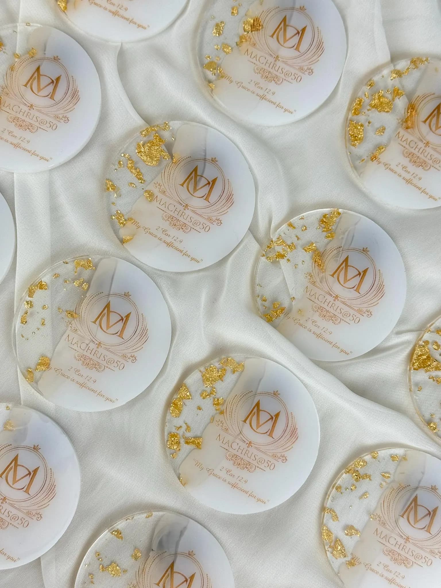 Golden Luxury Magnet, Wedding Favors,Personalized Gift Epoxy Magnet,Engagement Favors,Epoxy Magnet,Anniversary Favors,Islamic Favors Magnet - image 4