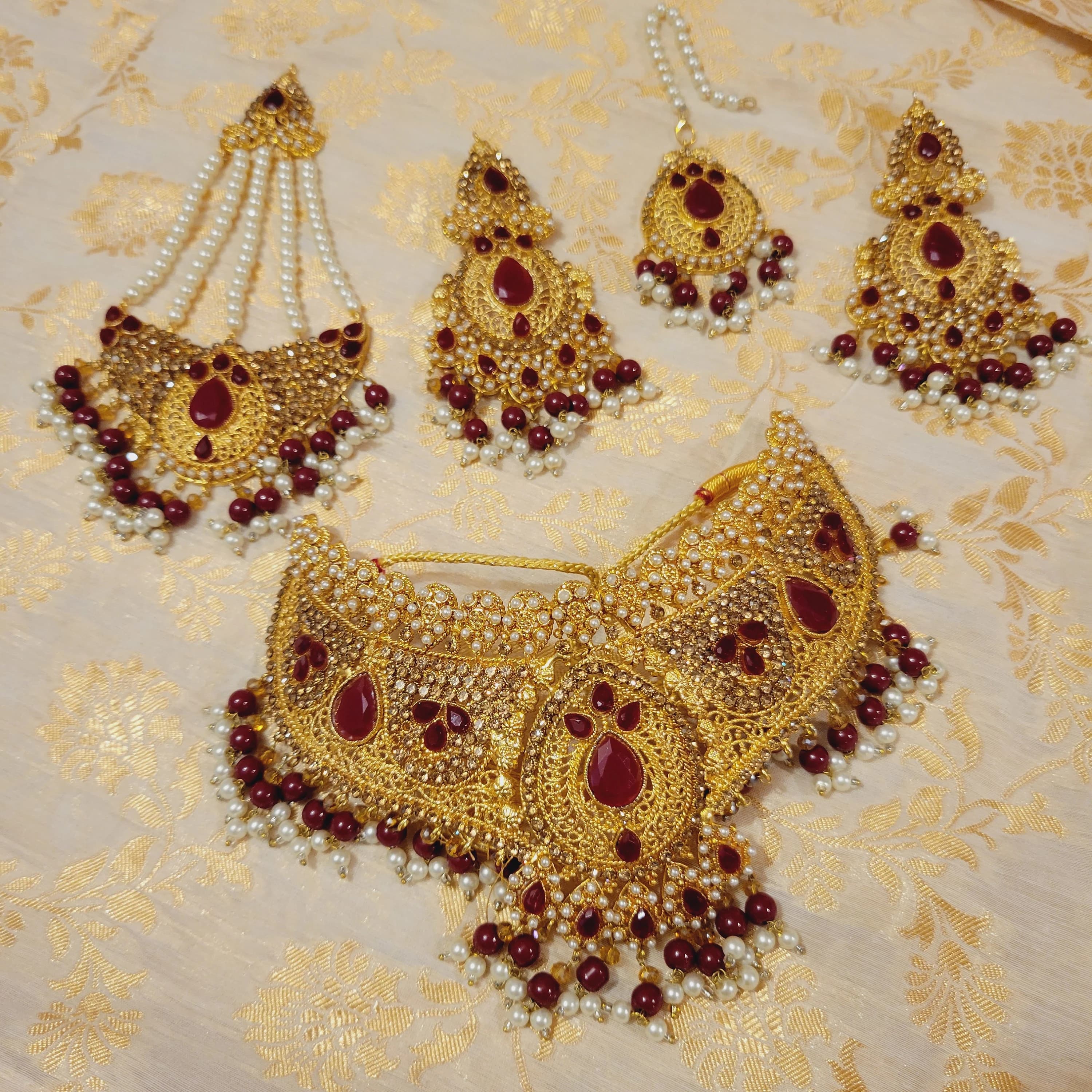 Vintage Indian style bridal set - image 3