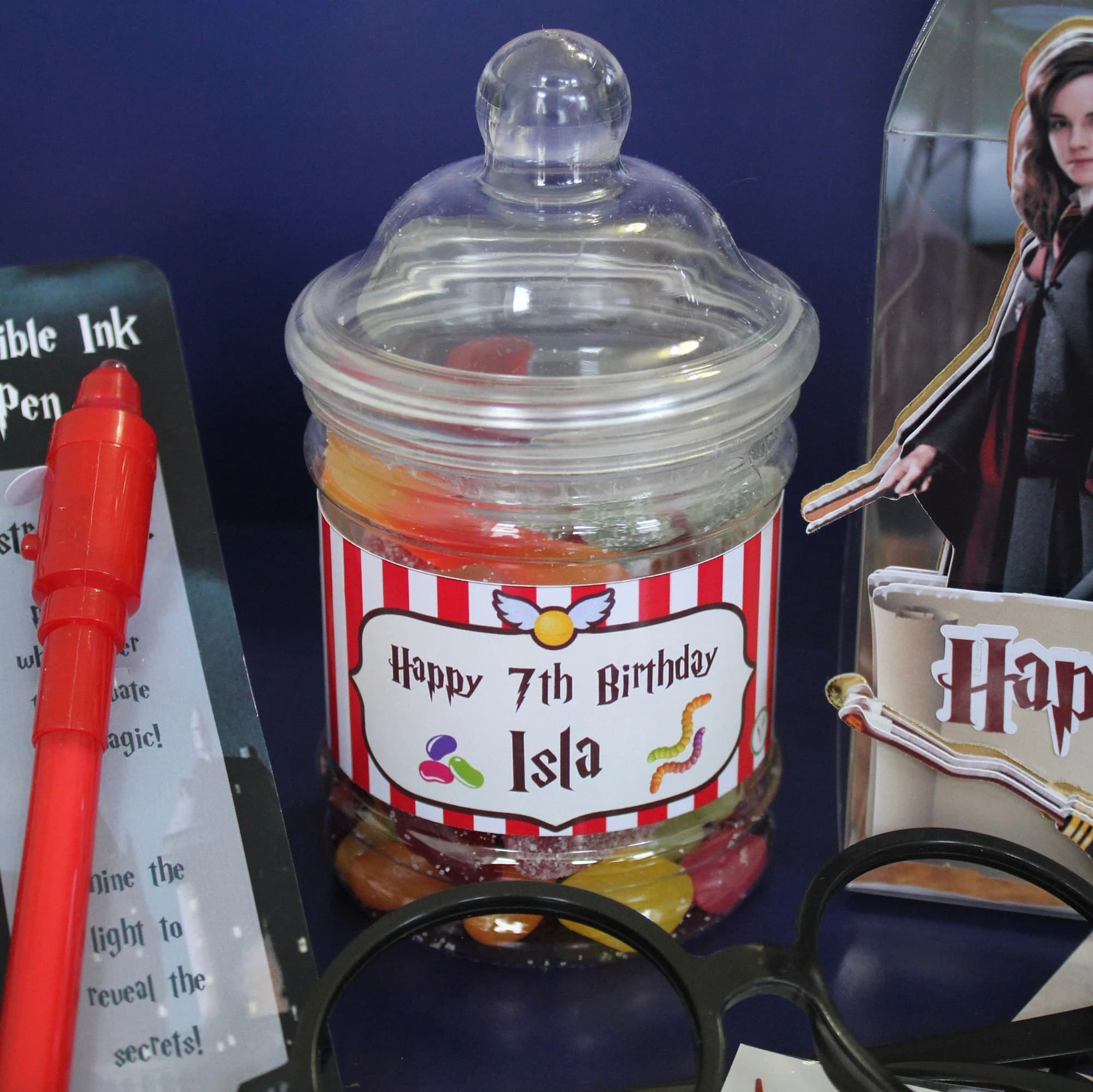 Personalised Mini Party Sweet Jars - image 5