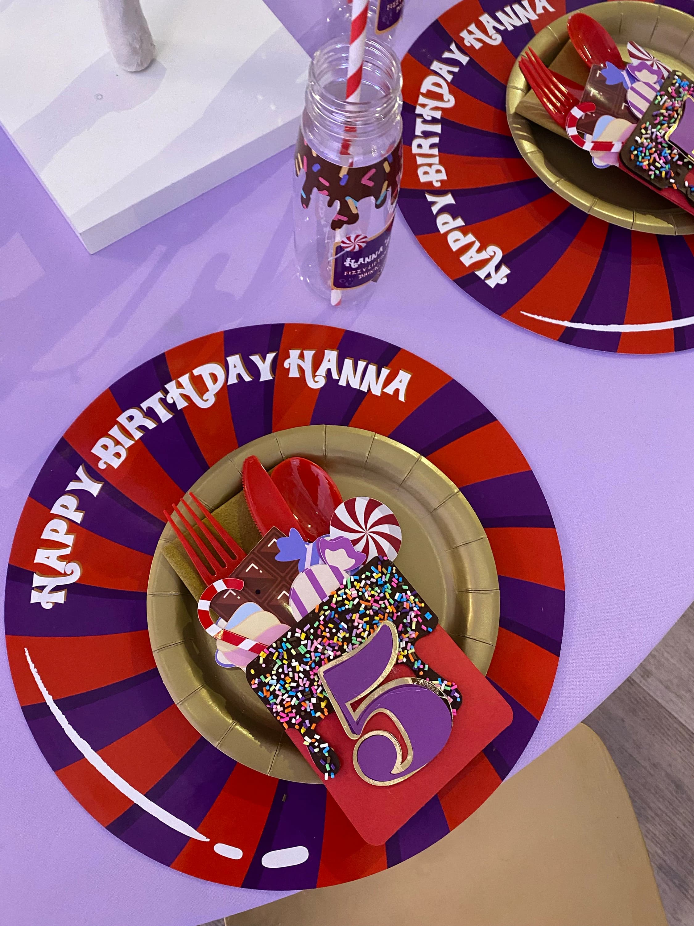 Personalised Candy Theme Milkshake Bottles - image 3