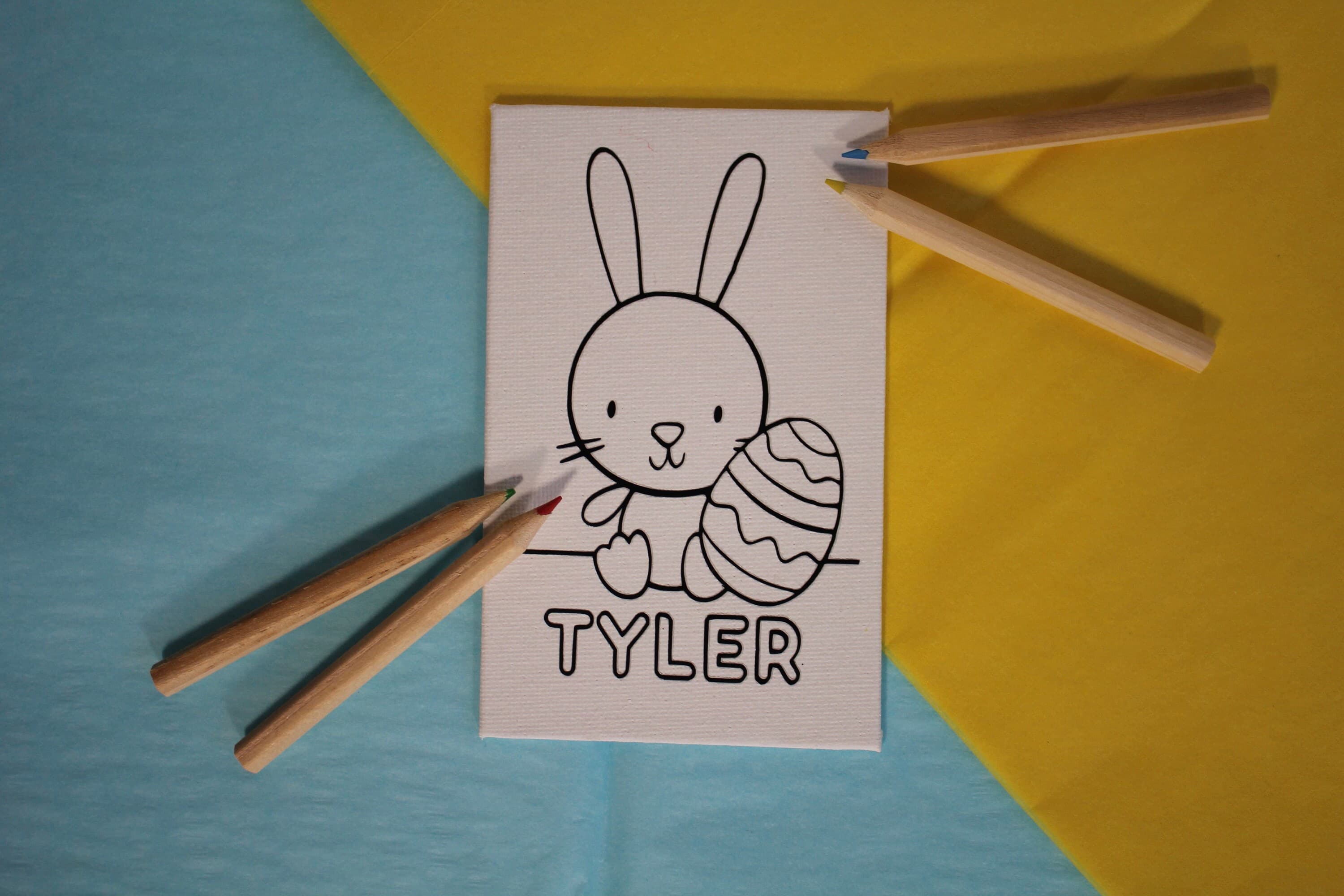 Personalised Mini Easter Canvas - image 5