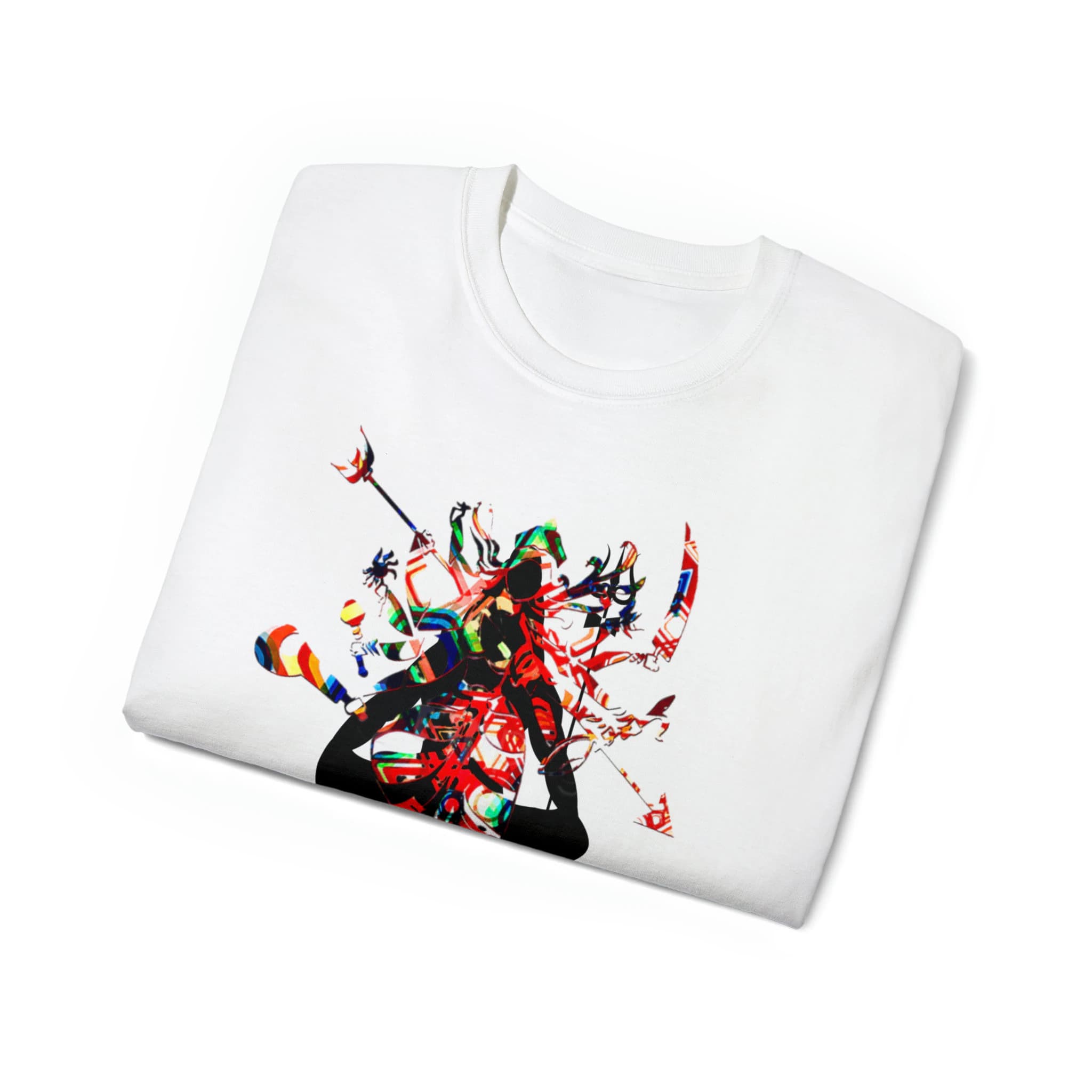 Bengali Durga Shiva Cotton Tee Unisex | Dussehra gif | T-shirt for Men | T-shirt for Women | Bangla Shirt - image 3