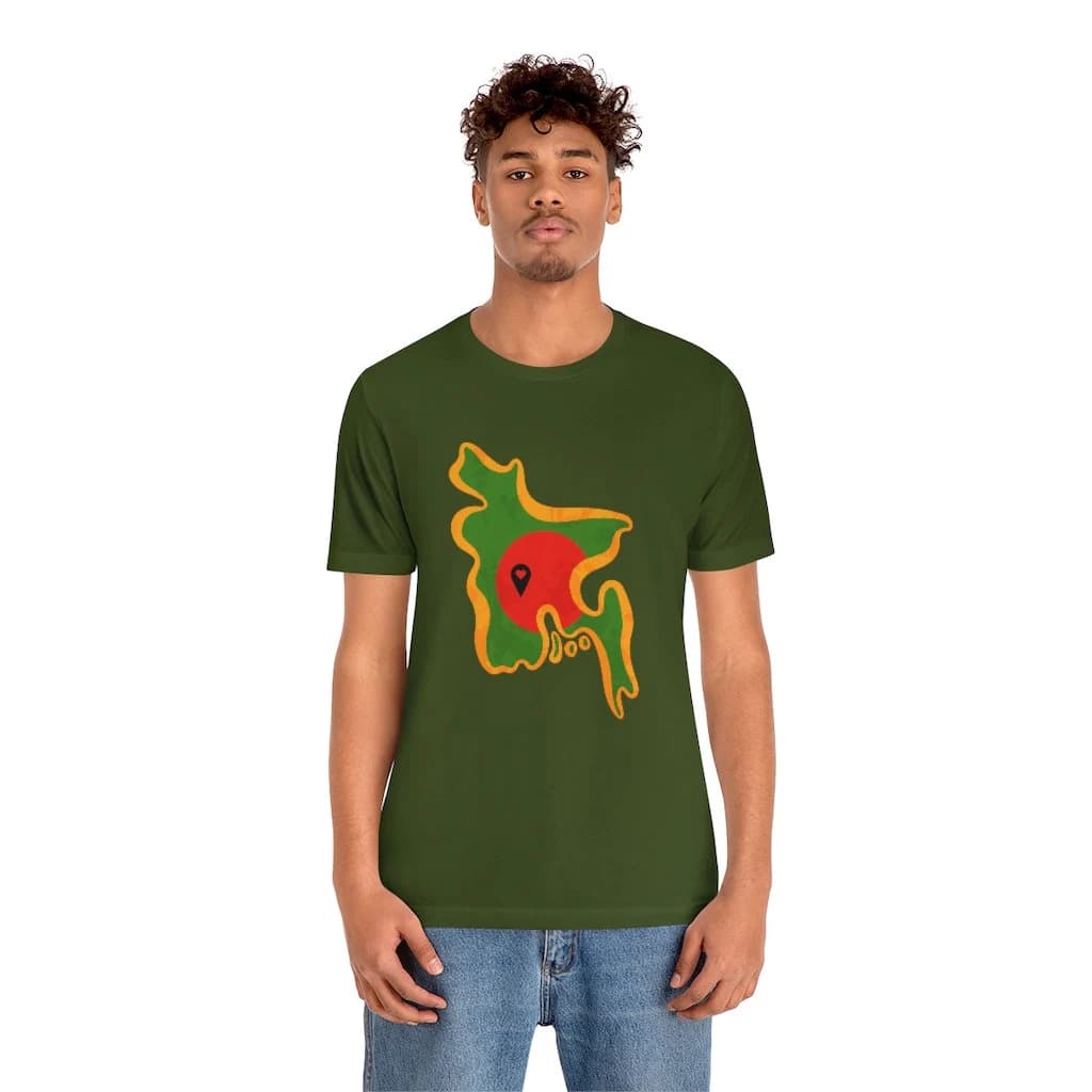 Personalized Unisex Bangladesh T-Shirt | Bangladesh Fan Shirt | Gift for Eid | Gift for Bangla Wedding | Boishakhi Outfit - image 4