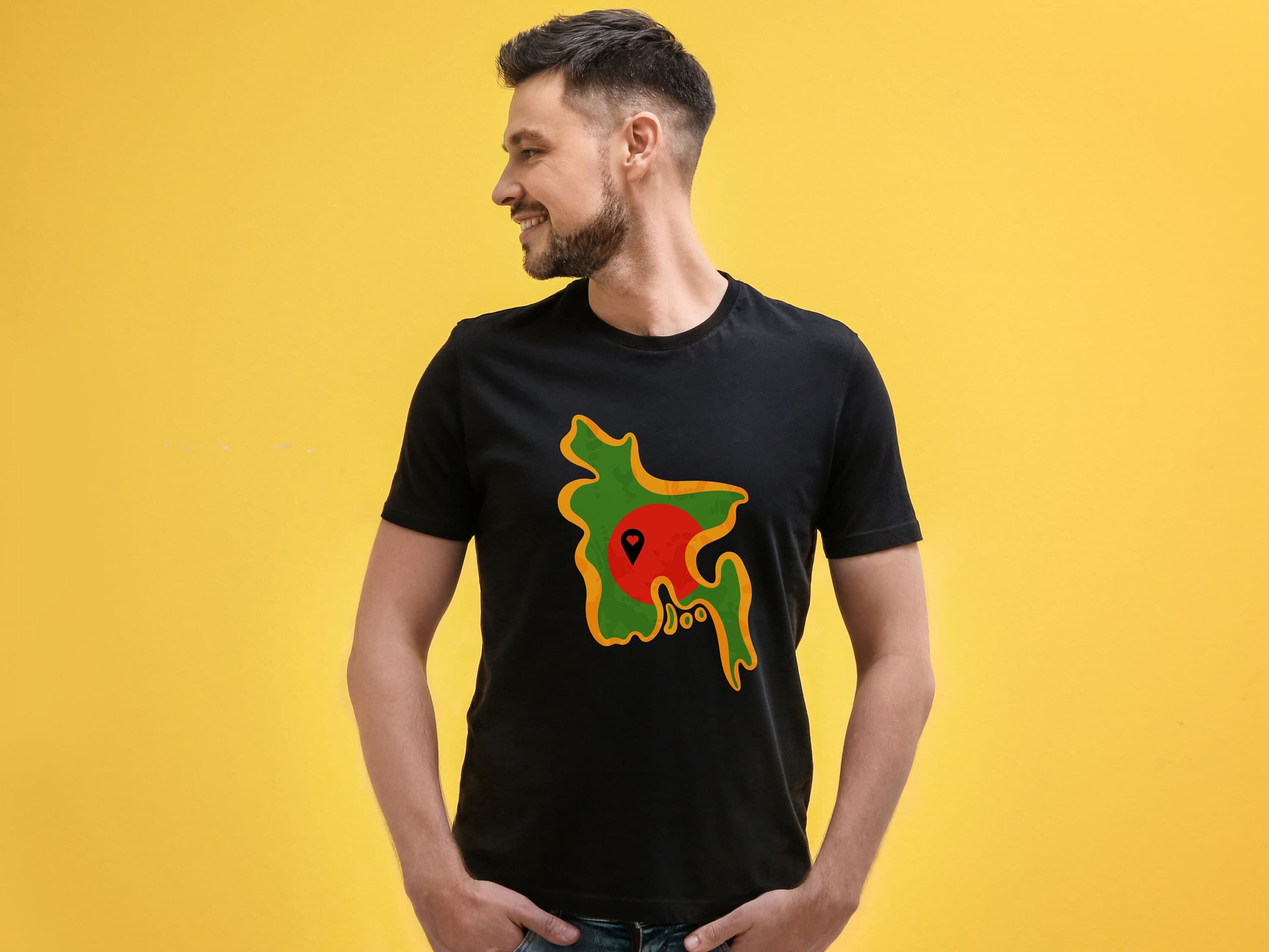 Personalized Unisex Bangladesh T-Shirt | Bangladesh Fan Shirt | Gift for Eid | Gift for Bangla Wedding | Boishakhi Outfit - image 3