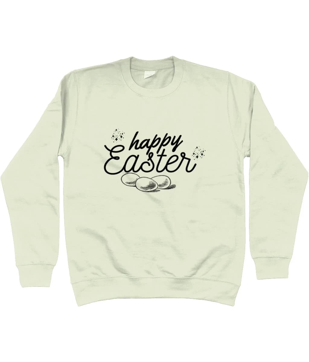 Happy Easter Sweatshirt: Unisex Cotton-Blend, Stylish Fit - image 5