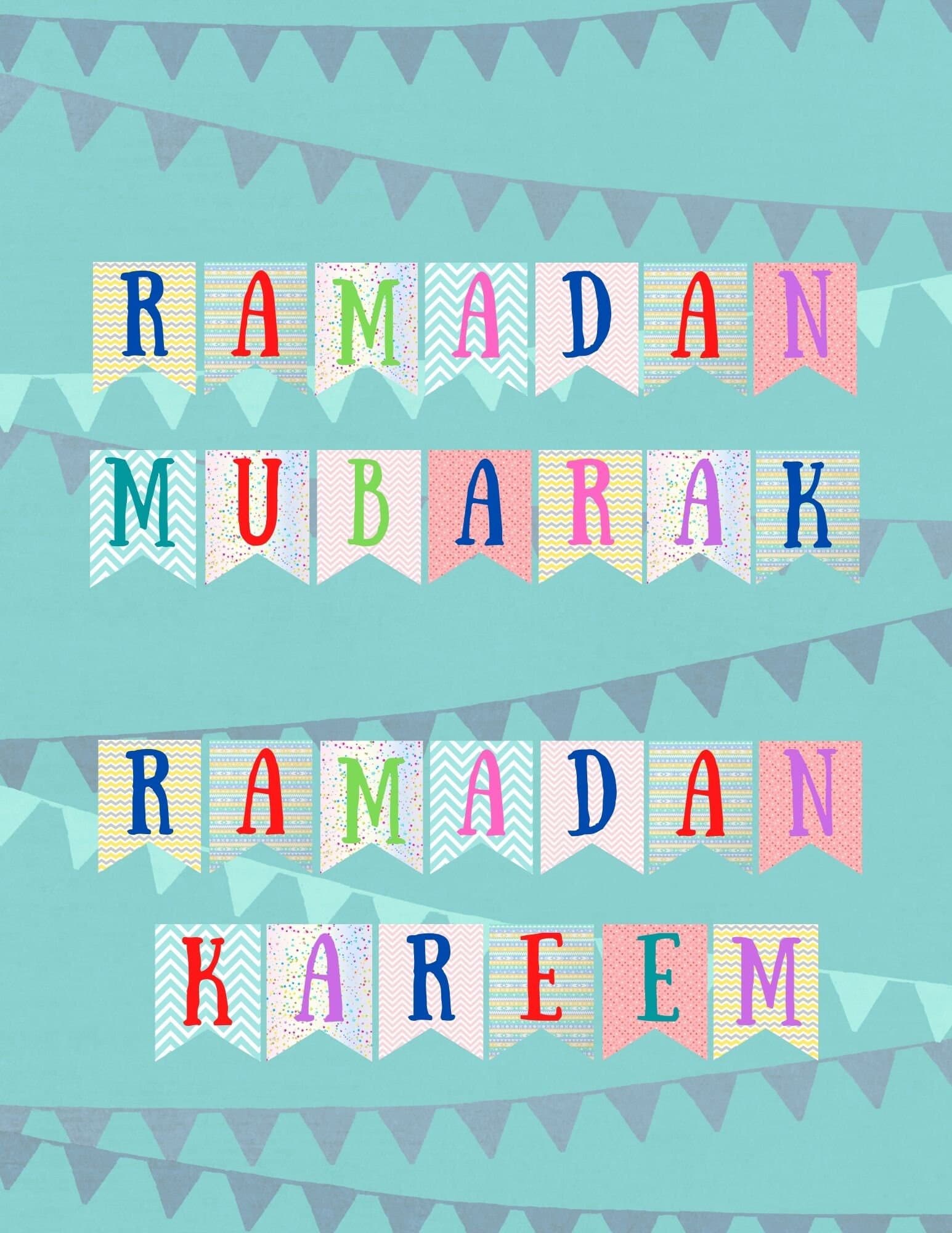 Ramadan Mubarak banner printable,Ramadan Mubarak sign,Ramadan Kareem banner,Ramadan decor - image 5