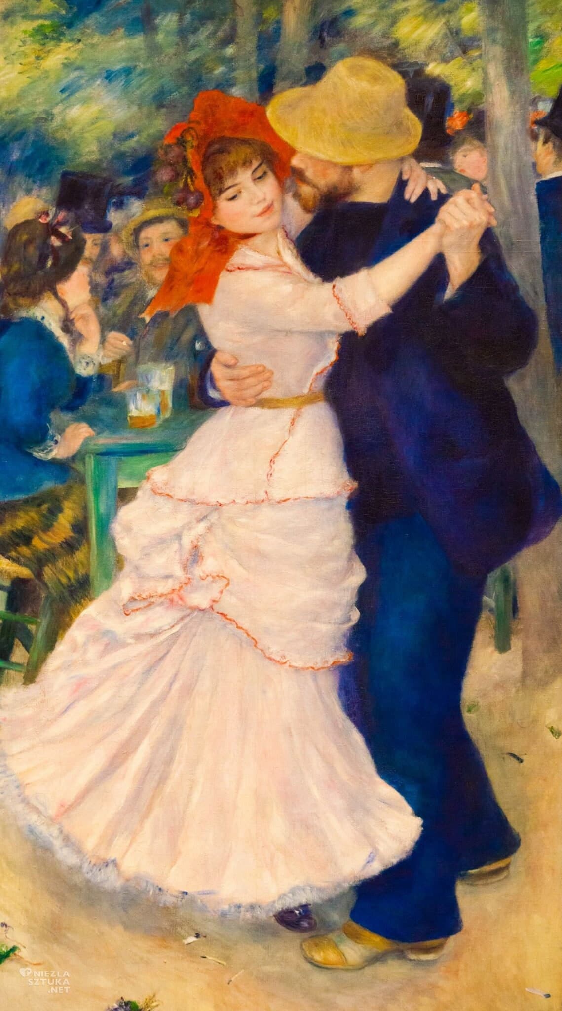 Dance at Bougival Cross Stitch Pattern | Renoir Painting (PDF) - image 3