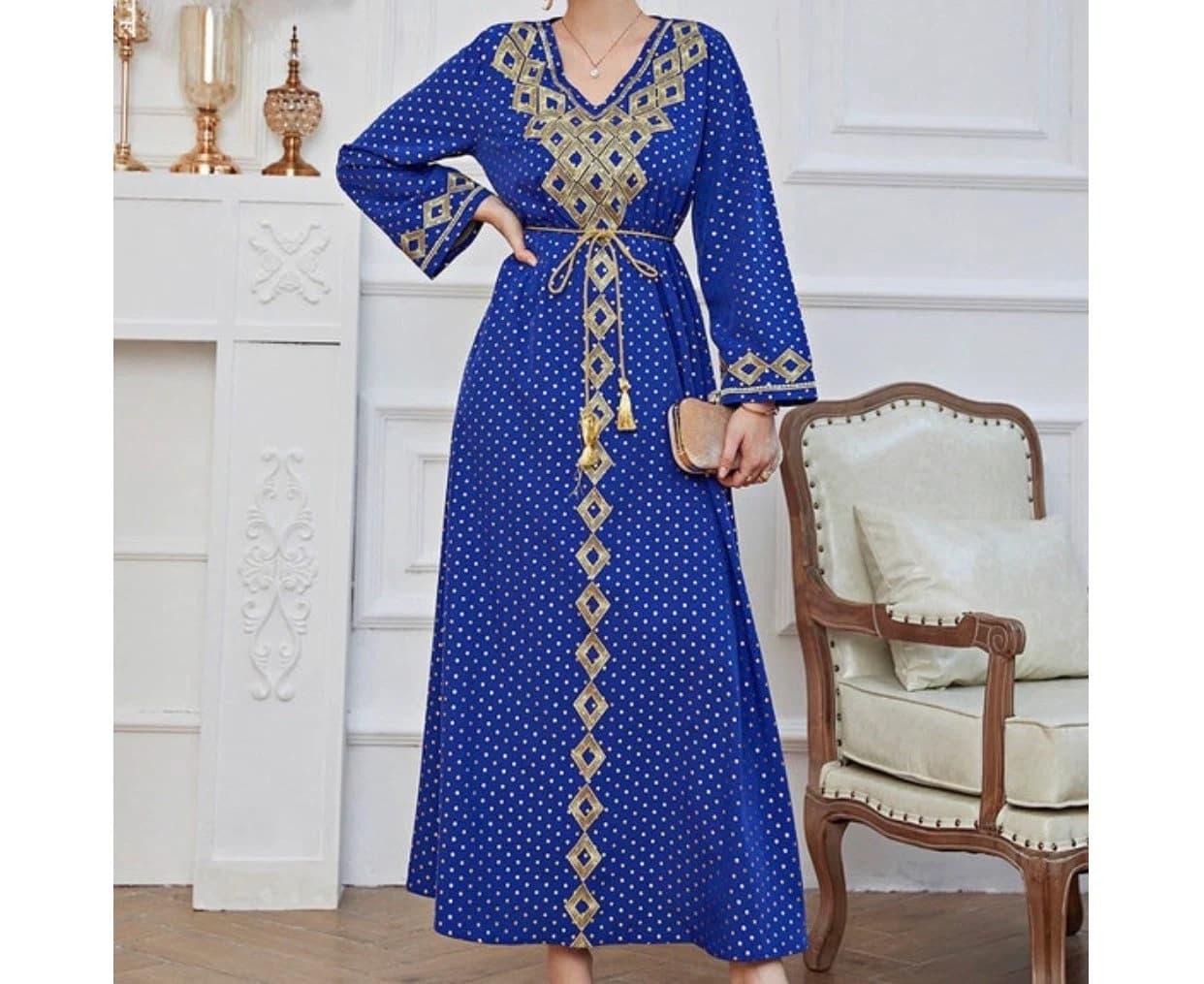 Elegant Women Dress | Party Kaftan Eid Dress - image 3