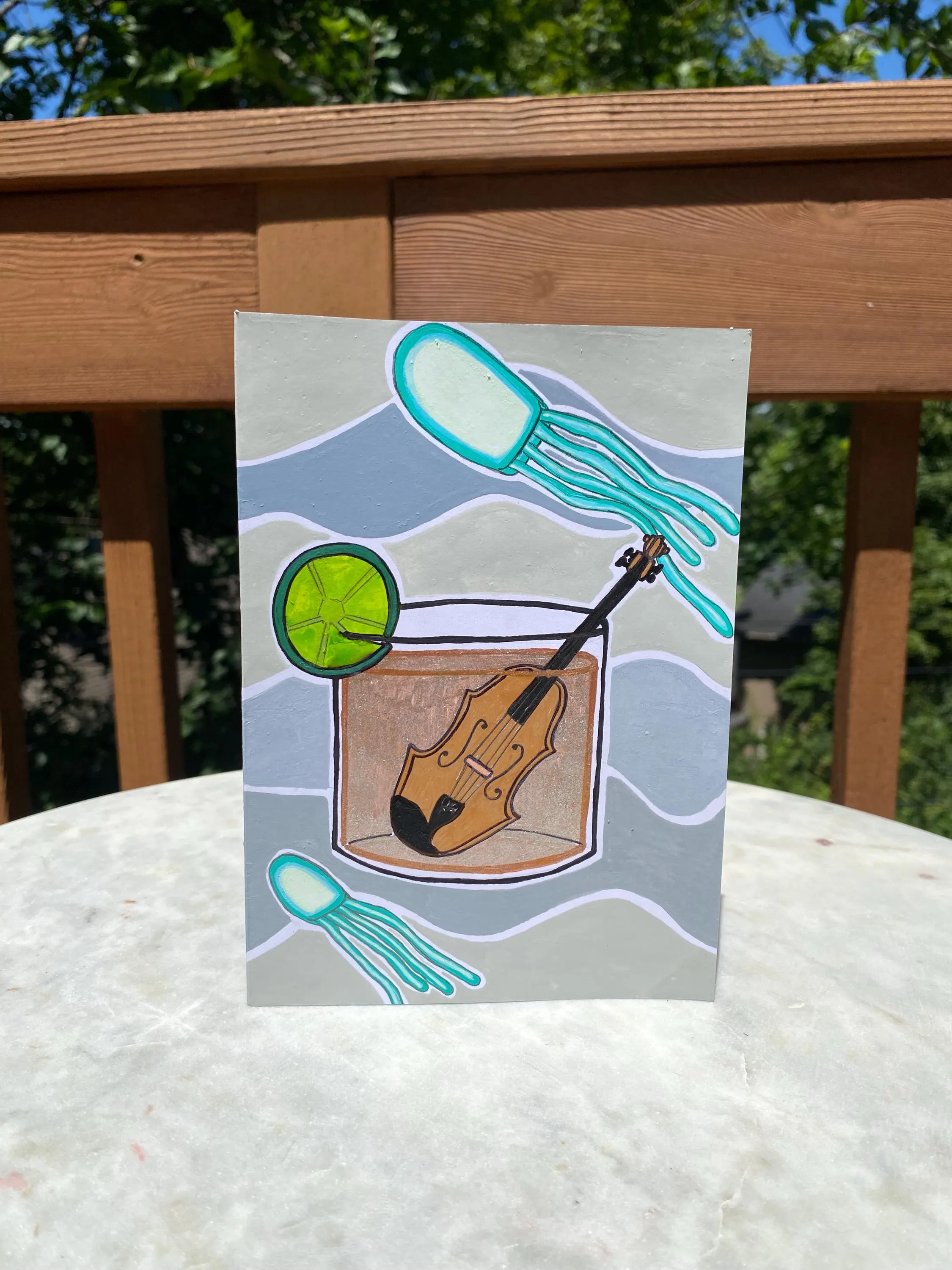 Diving Drink Forte - Greeting Card - image 5