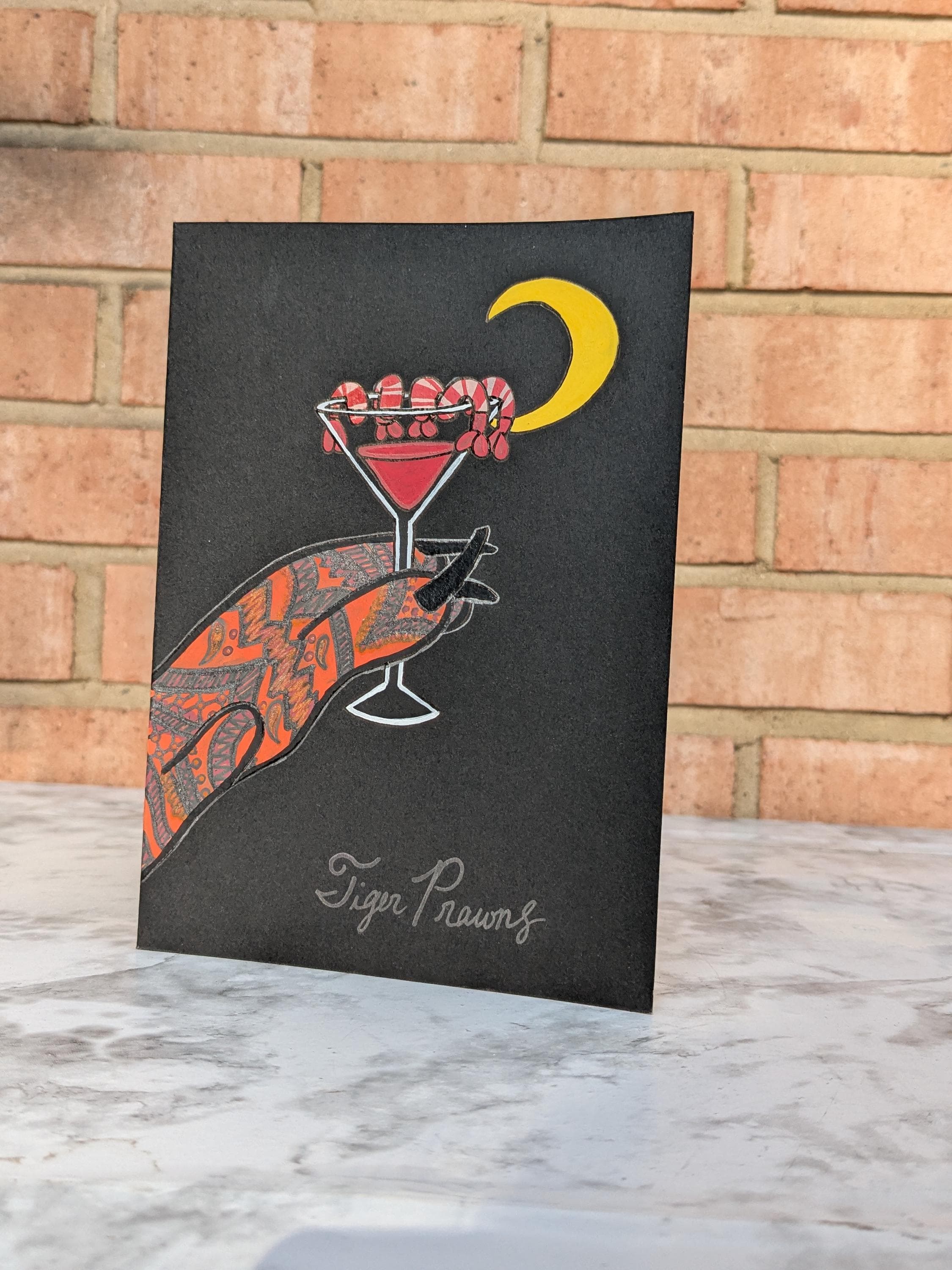 Tiger Prawns - Greeting Card - image 3