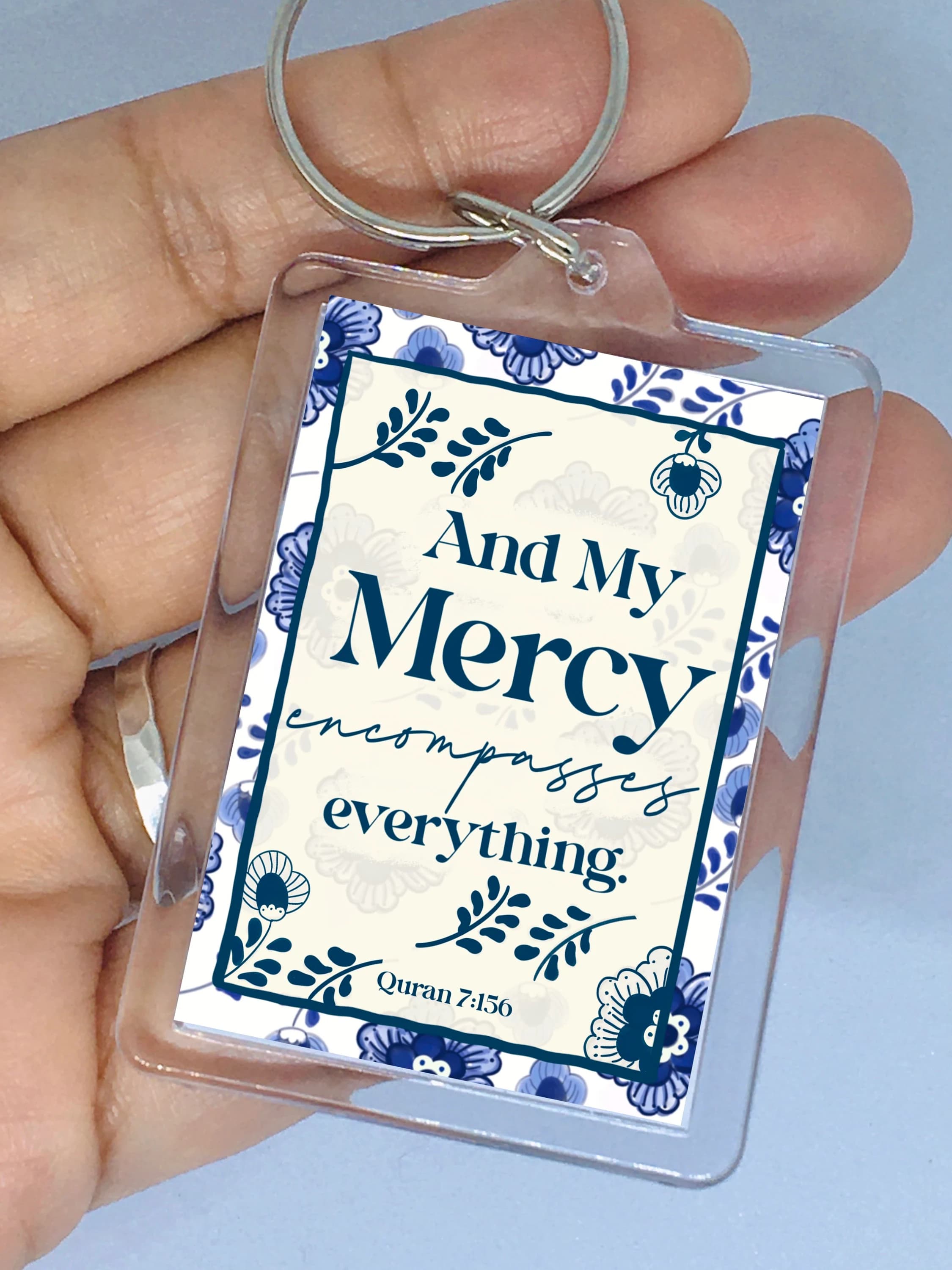 Quran Quote Keyring: Hand Drawn Islamic Gift - image 3